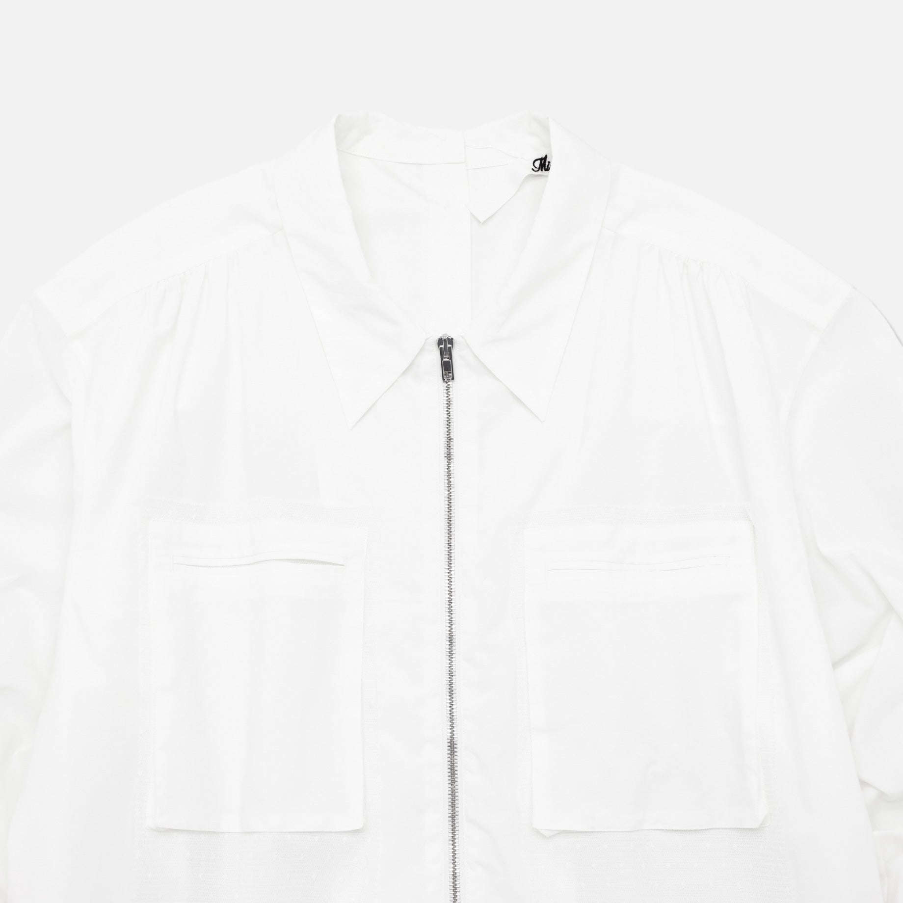 SEPARATE SHIRTS BLOUSON（WHITE）