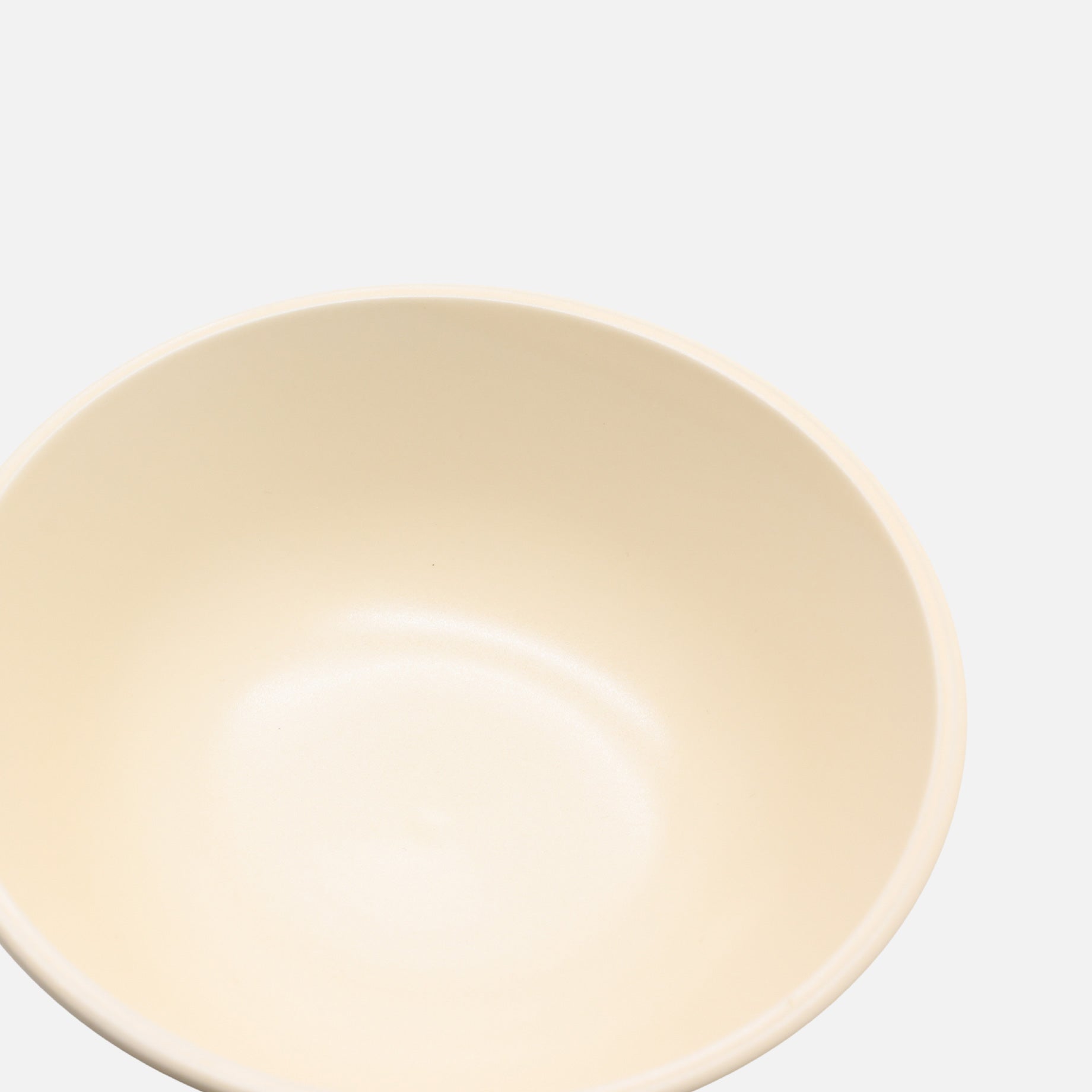 VINTAGE CERAMIC POSTMODERN DESIGN BOWL（ECRU）