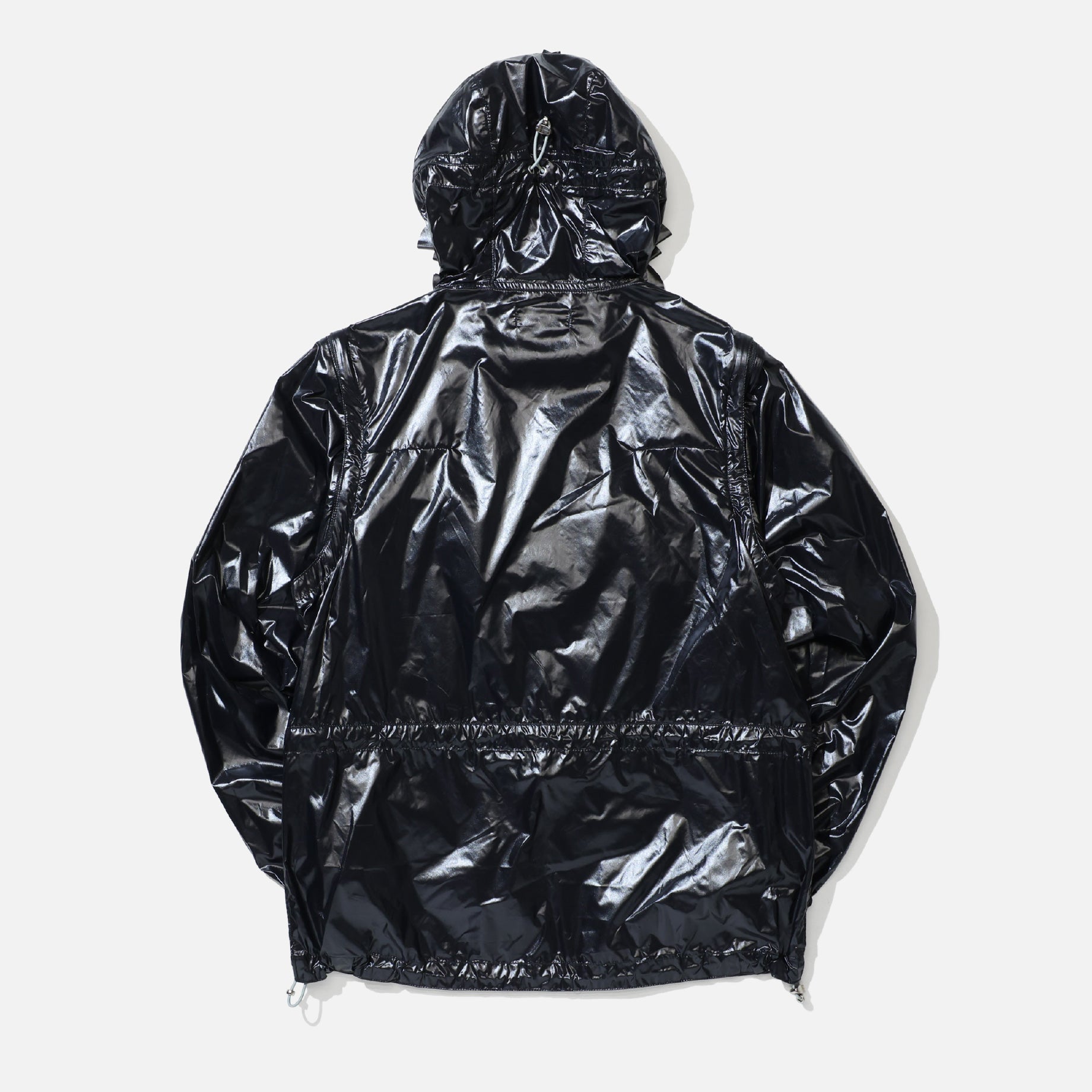 SPACY ANORAK （BLACK） – UNEVEN HUB STORE｜想像を超える、人