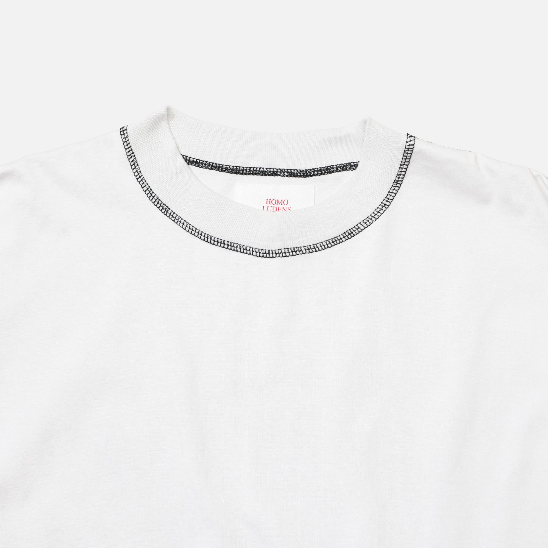 SUPER LONG RIB TEE （WHITE）
