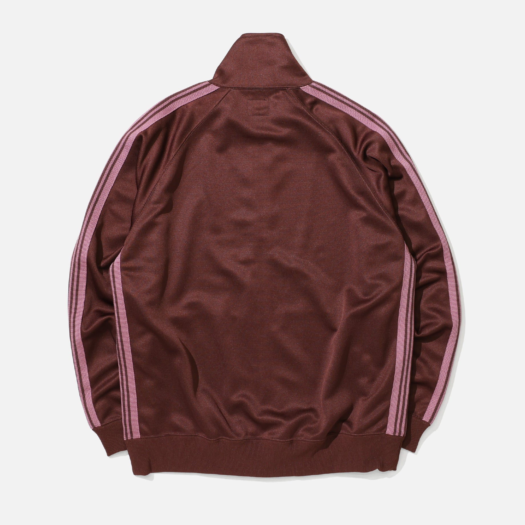 TRACK JACKET - POLY SMOOTH（BROWN）