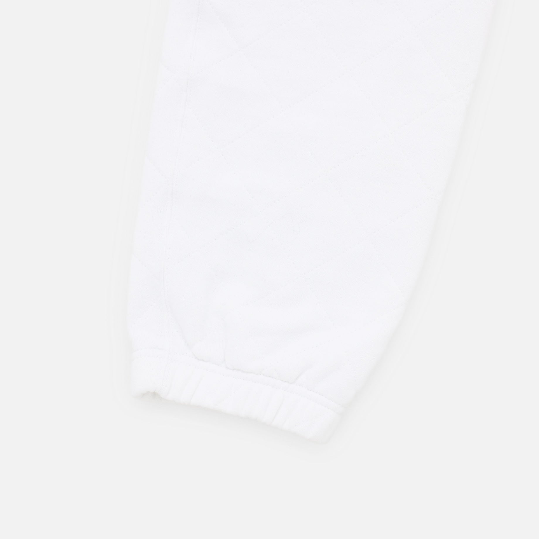QUILTING SWEAT PANTS（WHITE）