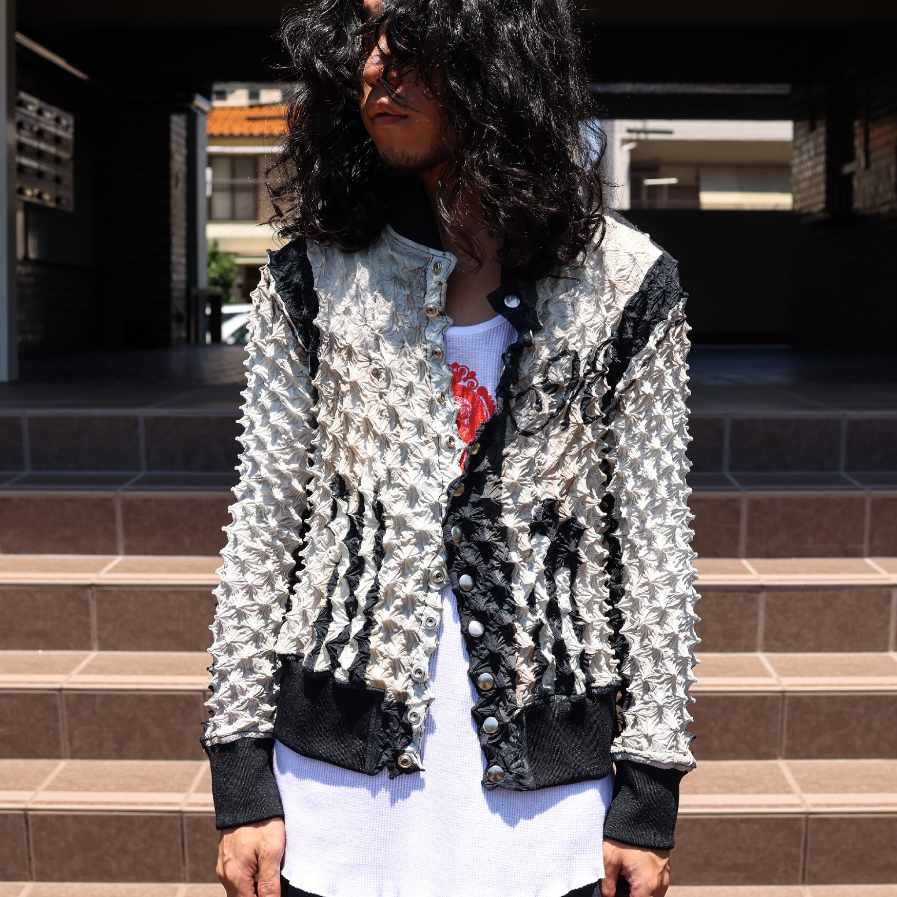 VICTORIAN SPIKY JACKET（BLACK）