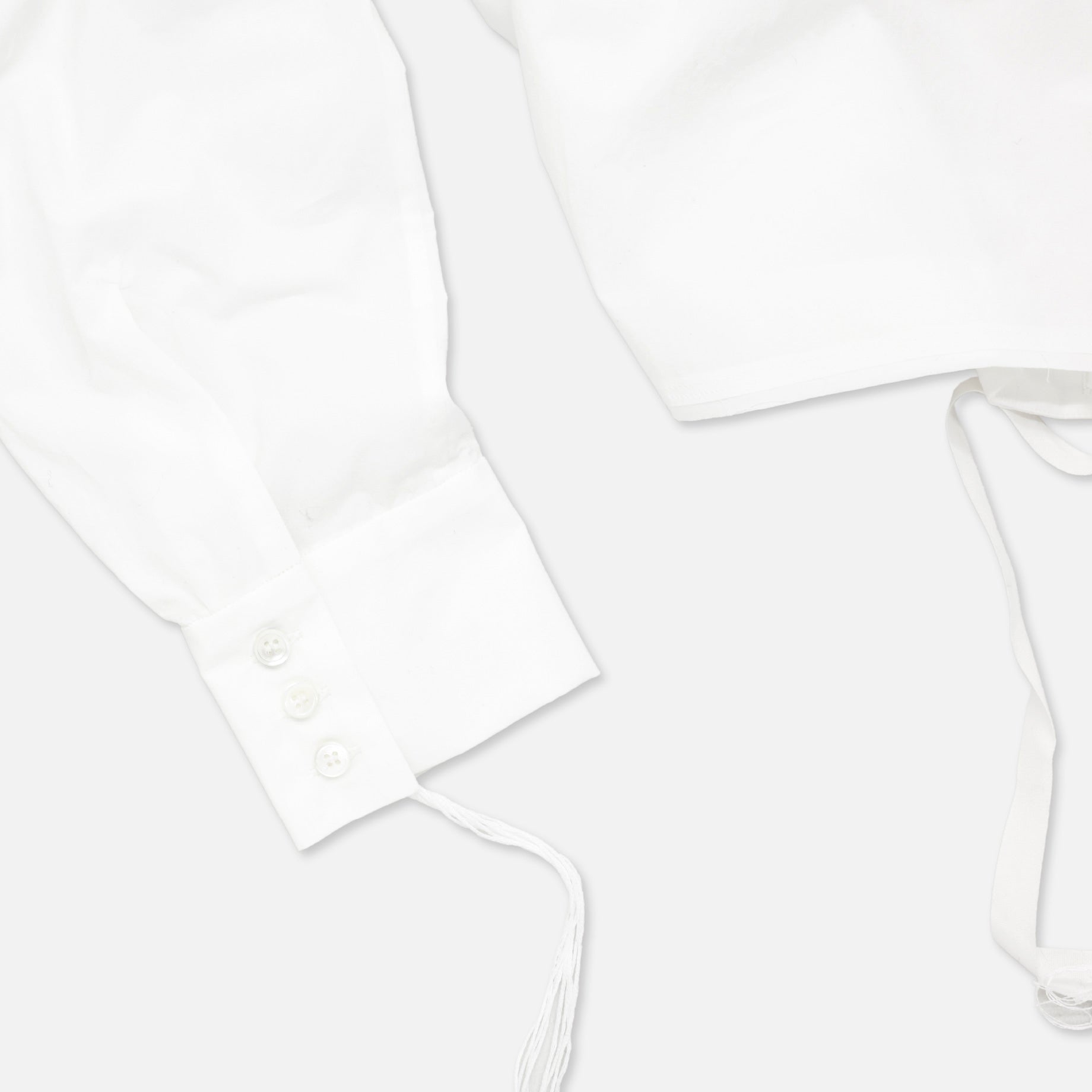 SEPARATE SHIRTS BLOUSON（WHITE）