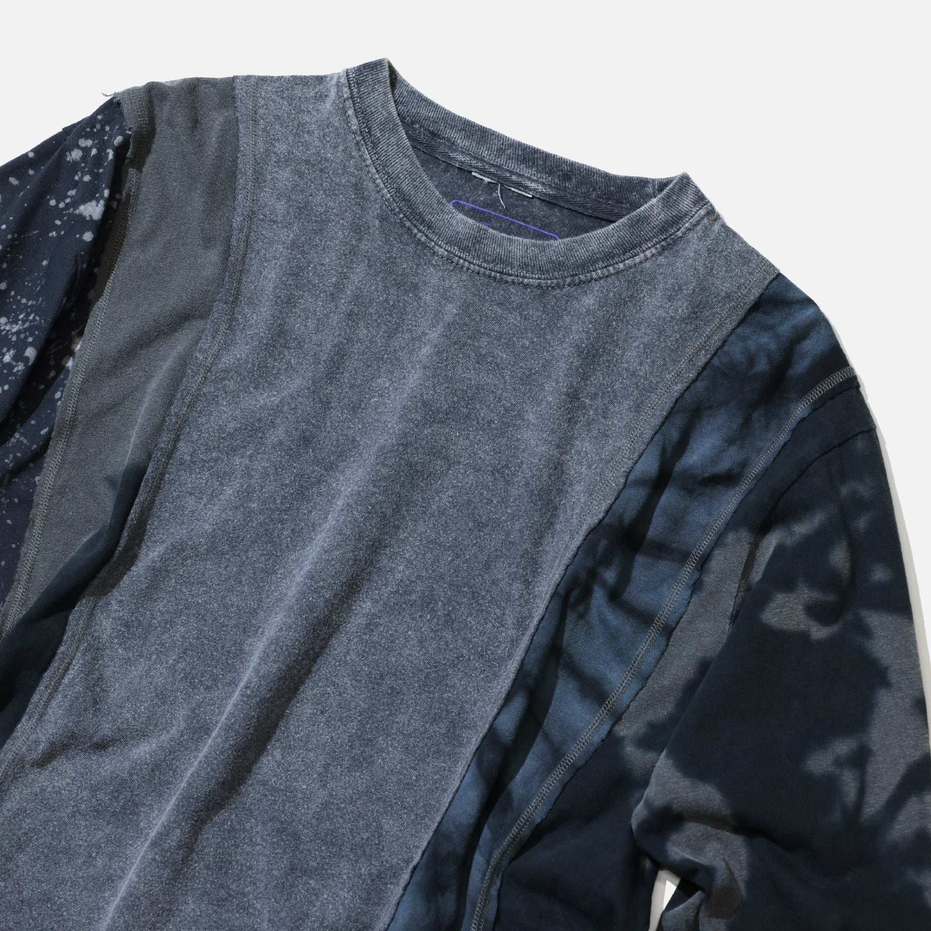 5 CUTS L/S TEE - B&W MISHMASH（ASSORTED）