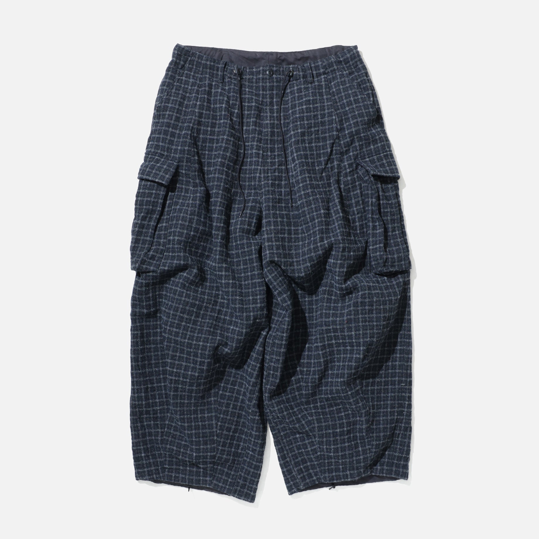 H.D BDU Pant - Wool Tweed Plaid（CHARCOAL）
