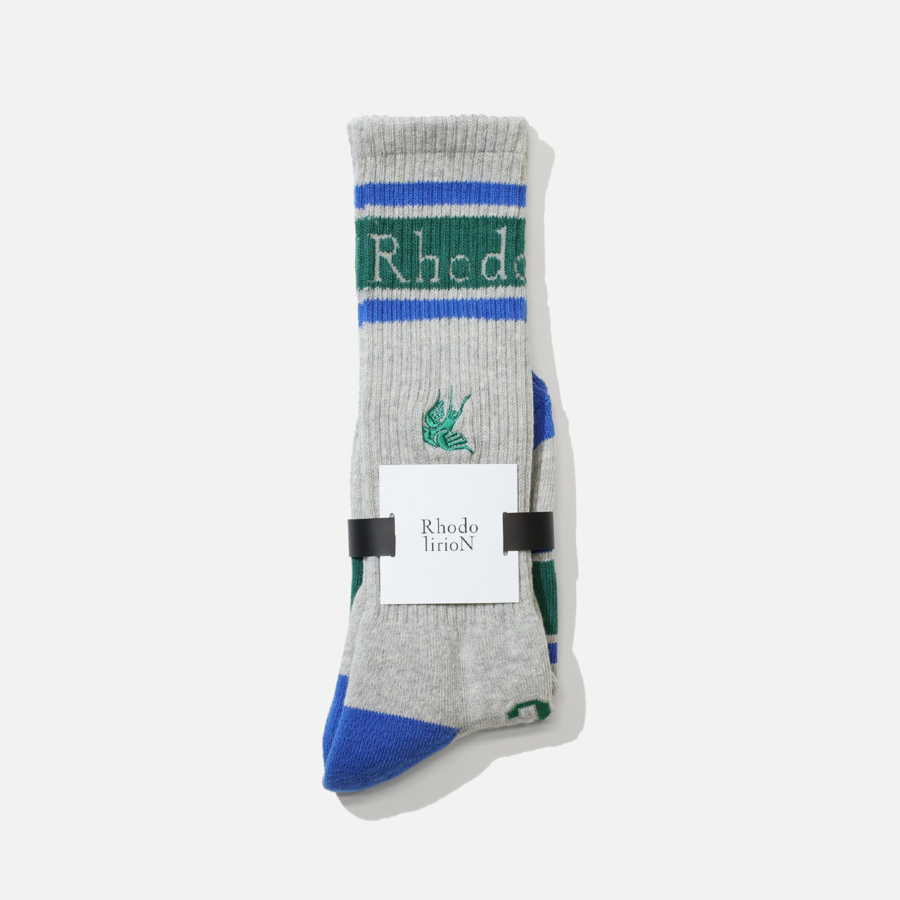 LINE & NUMBERING SOCKS （GREY）