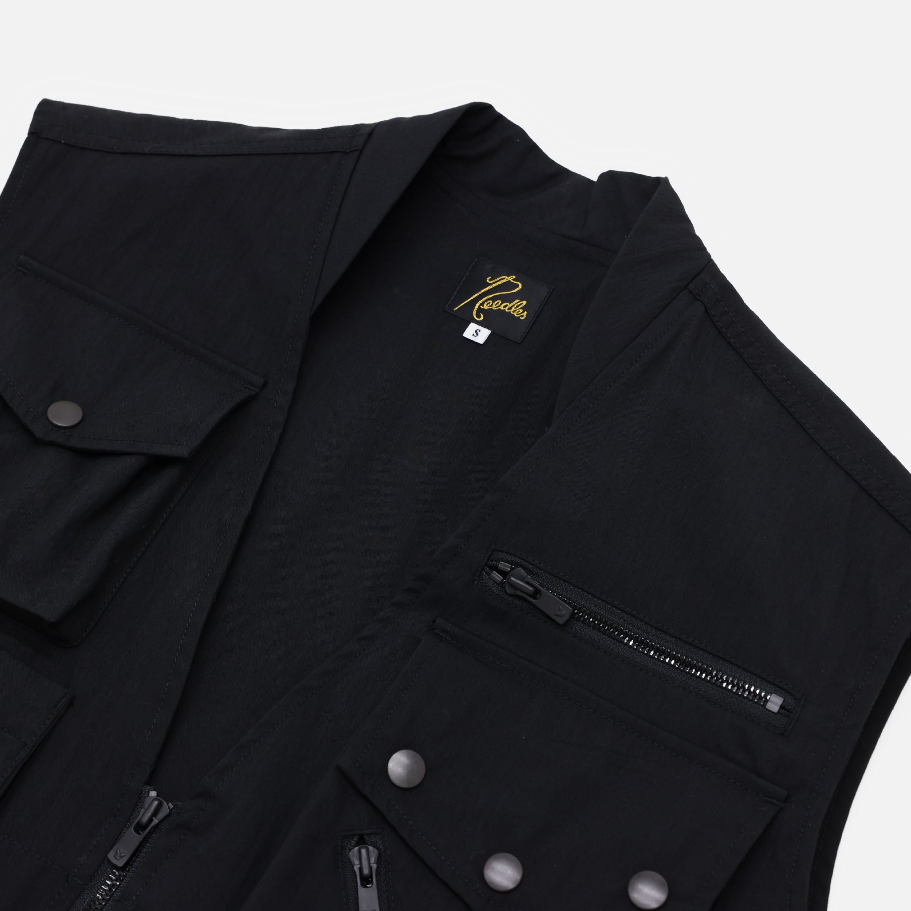 FIELD VEST - OXFORD CLOTH （BLACK）