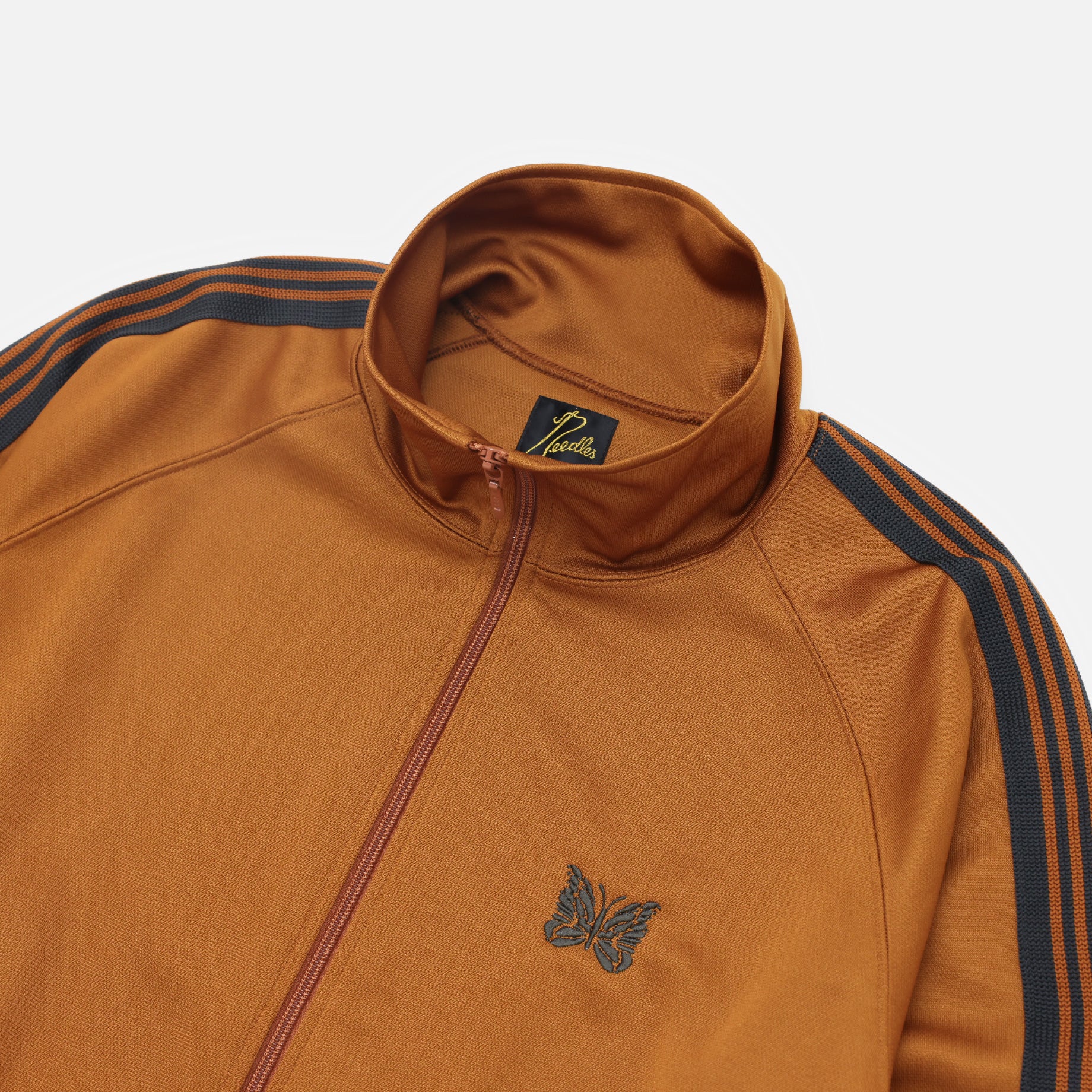 TRACK JACKET - POLY SMOOTH（RUST）