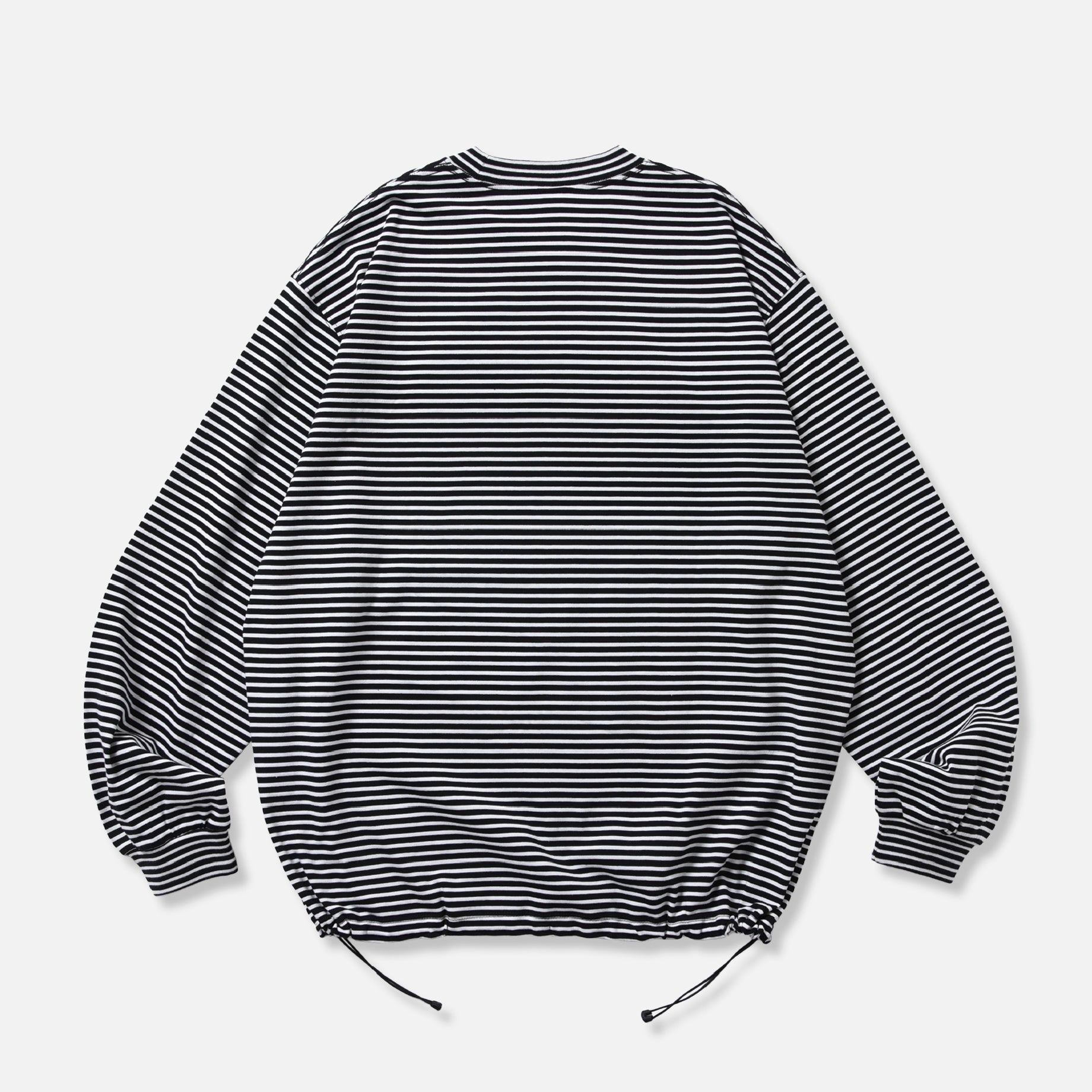 BORDER LS T-SHIRTS （BLACK）