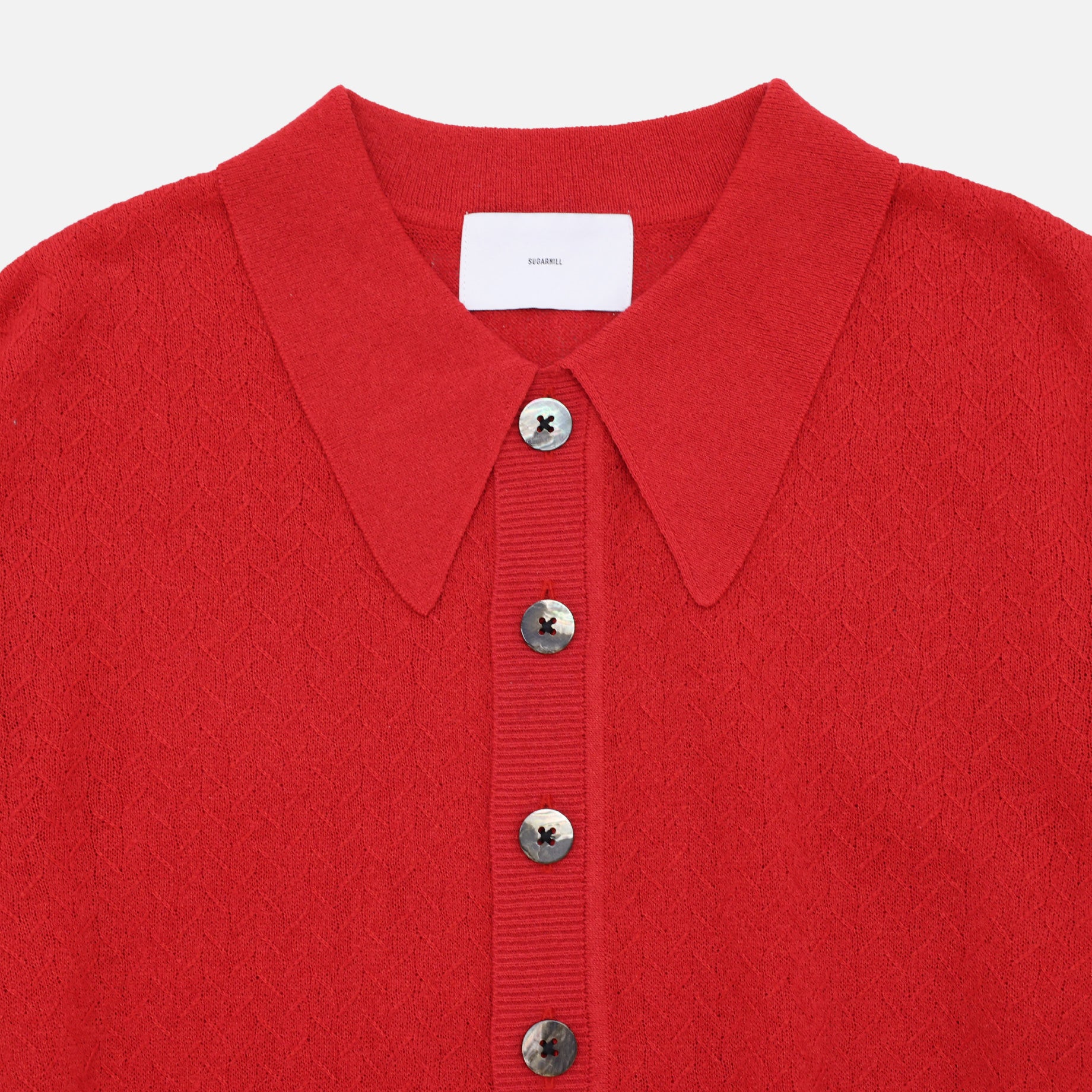 GIMA BOUCLE KNIT SWEATER(RED) – UNEVEN HUB STORE|想像を GIMA BOUCLE KNIT SWEATER(RED) – UNEVEN HUB STORE|想像を