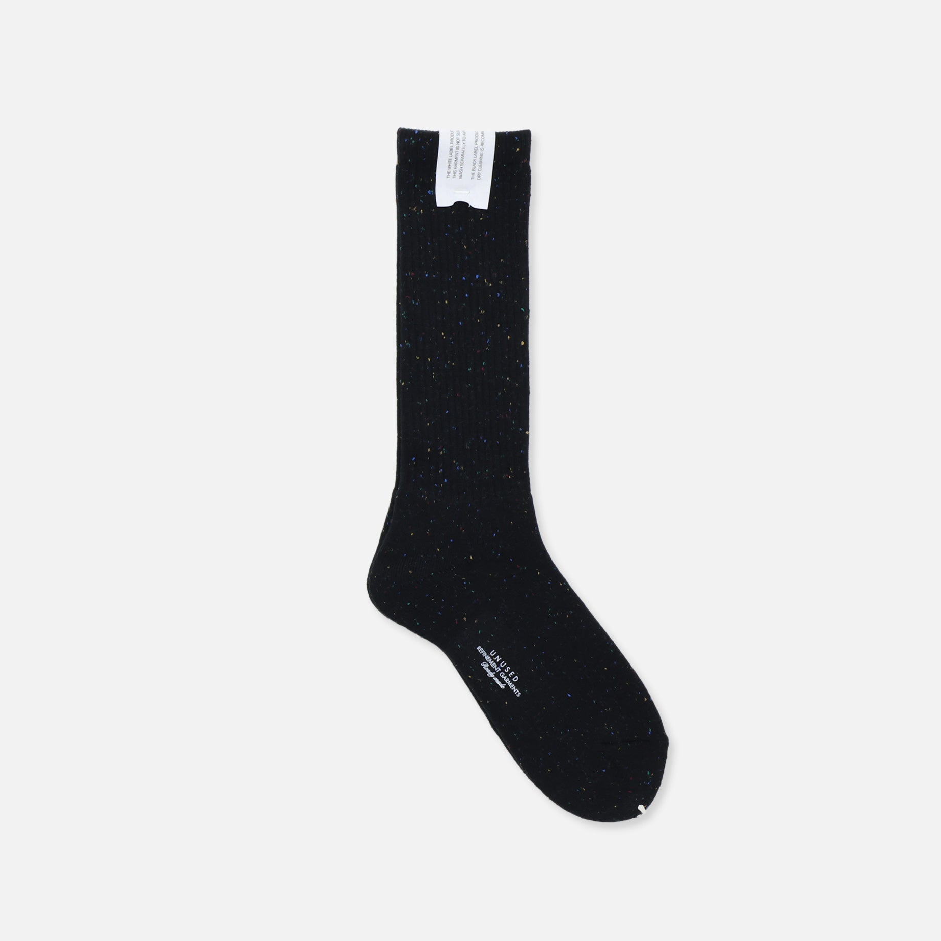 COLOR NEP SOCKS（BLACK）