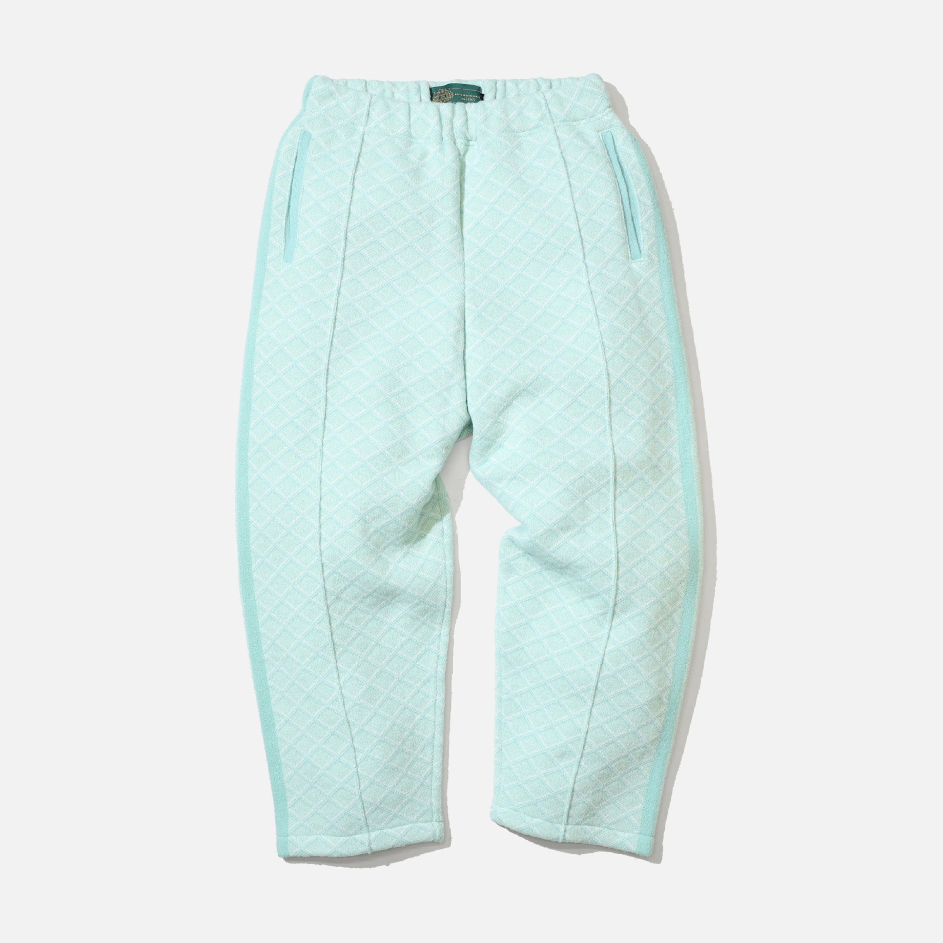 KNITTED TRACK PANTS （GREEN）