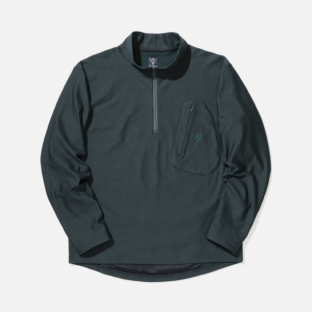 ZIPPED P. O. SCOUTING SHIRT - TRICOT JERSEY（GREEN）