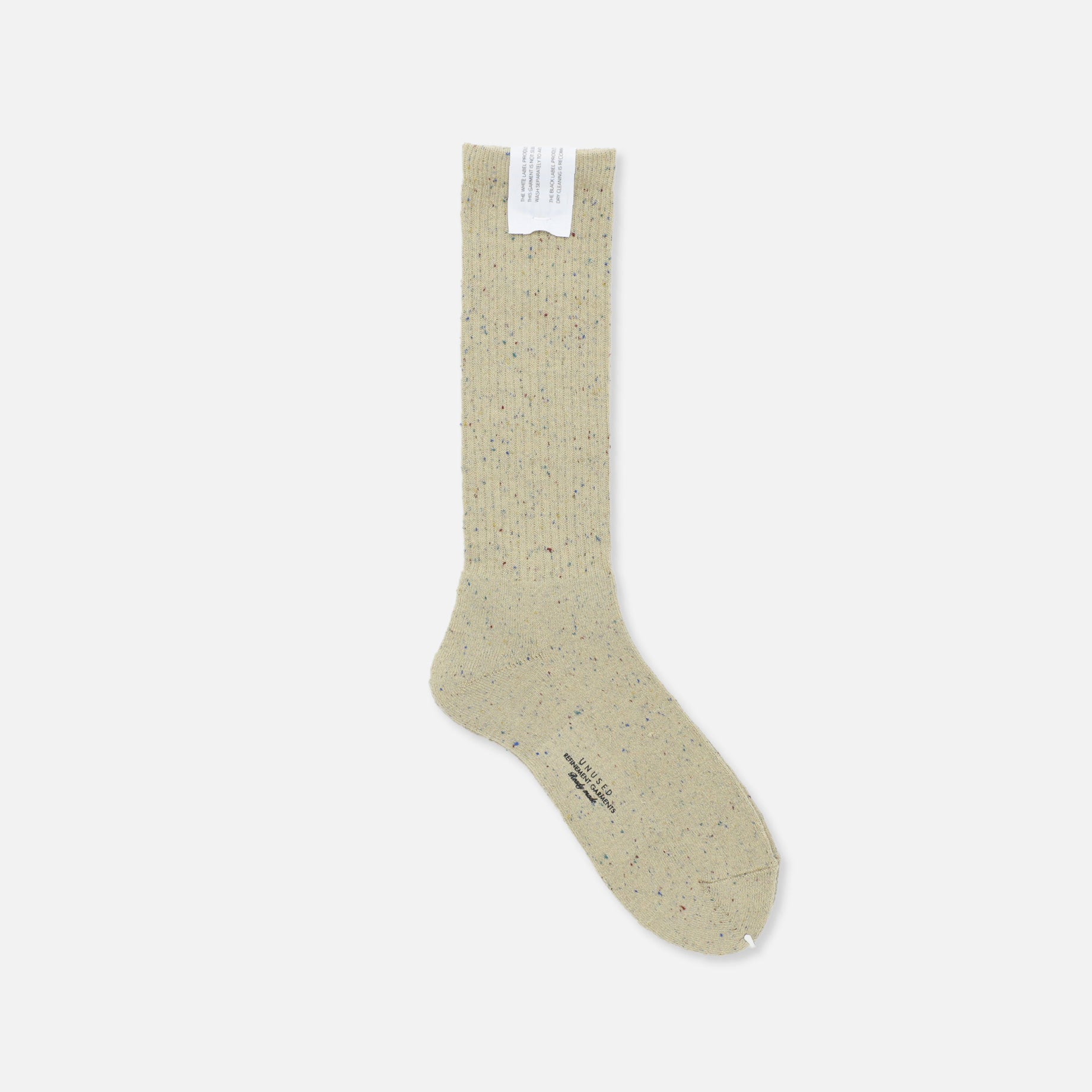 COLOR NEP SOCKS（BEIGE）