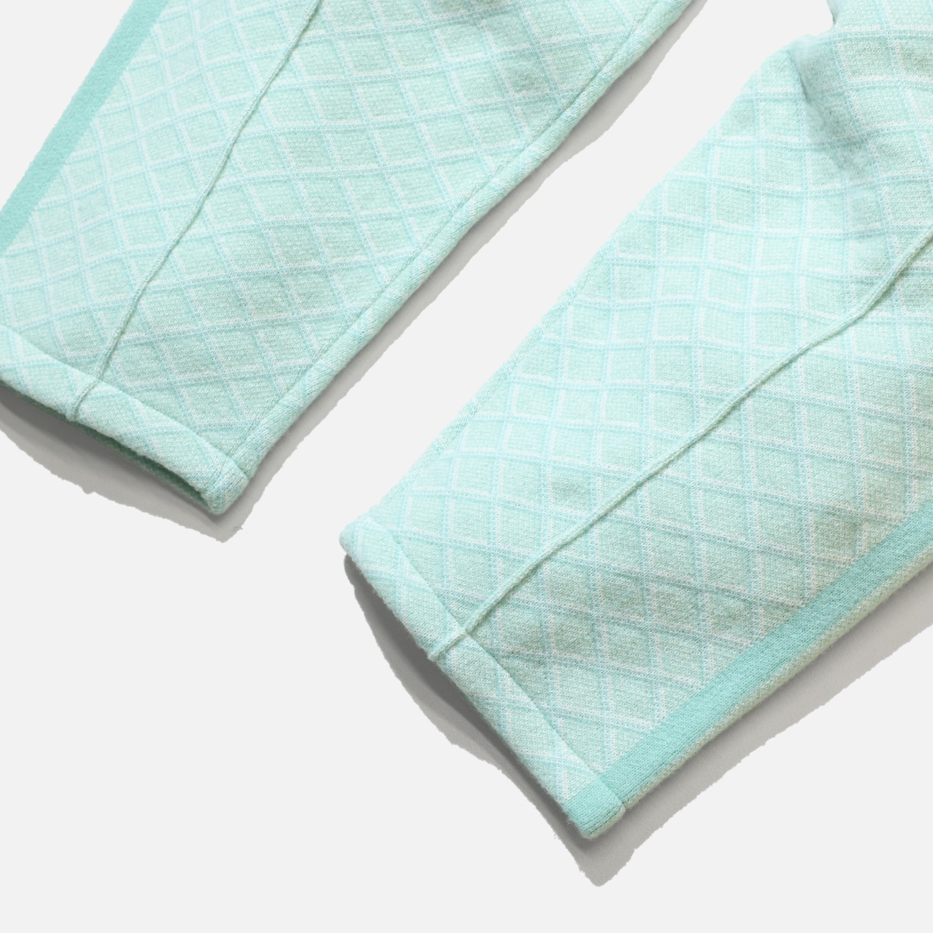 KNITTED TRACK PANTS （GREEN）