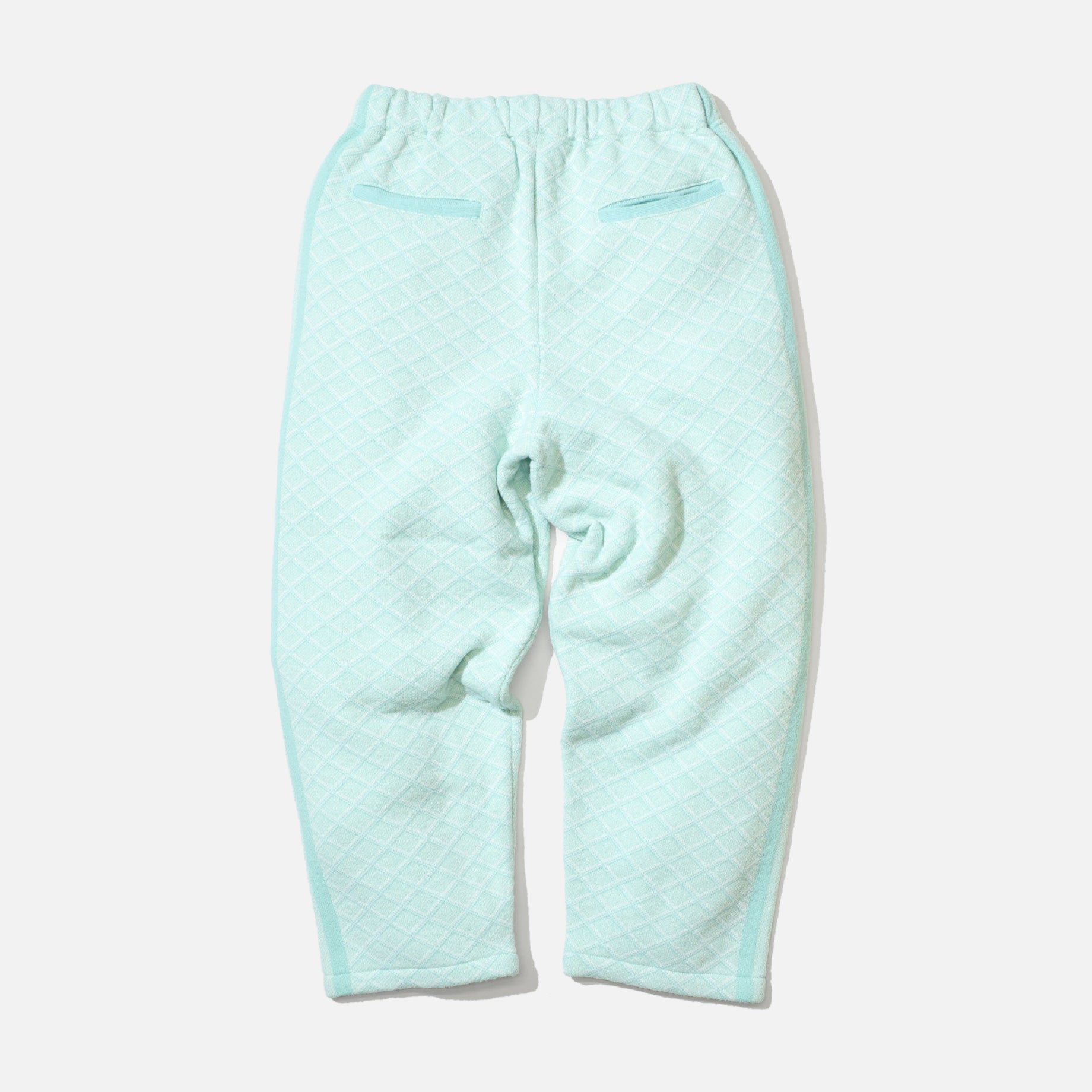 KNITTED TRACK PANTS （GREEN）