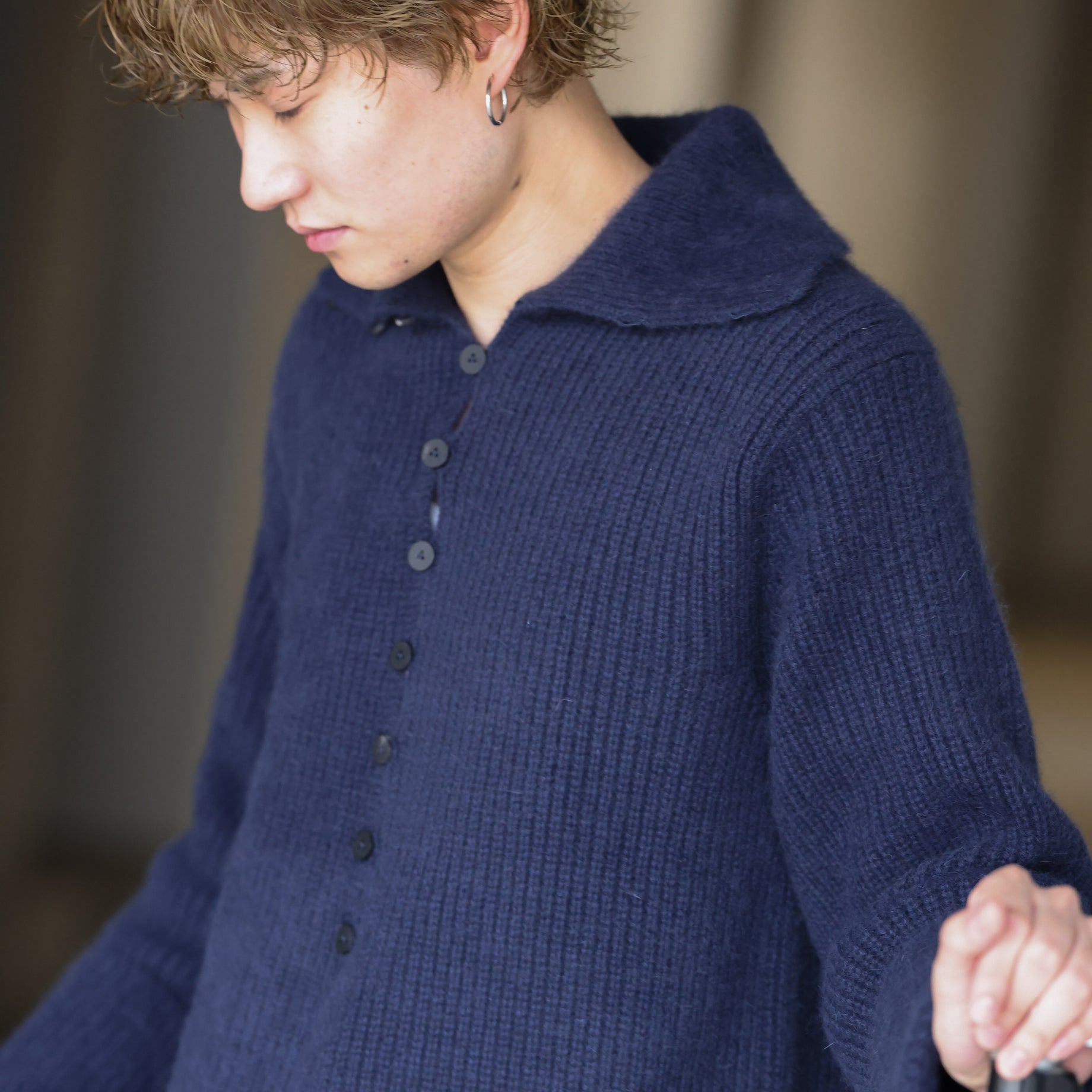 BUTTONED DRIVERS（NAVY）