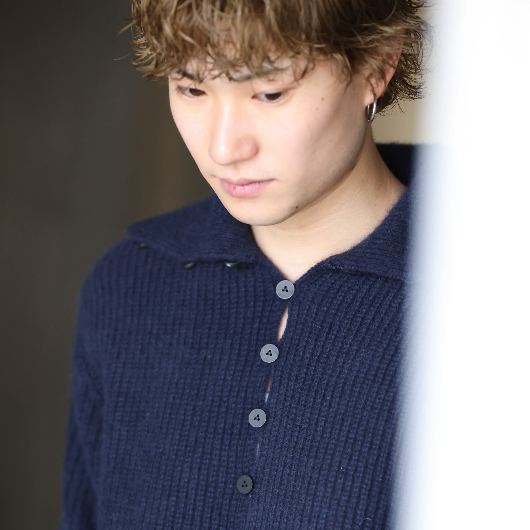 BUTTONED DRIVERS（NAVY）