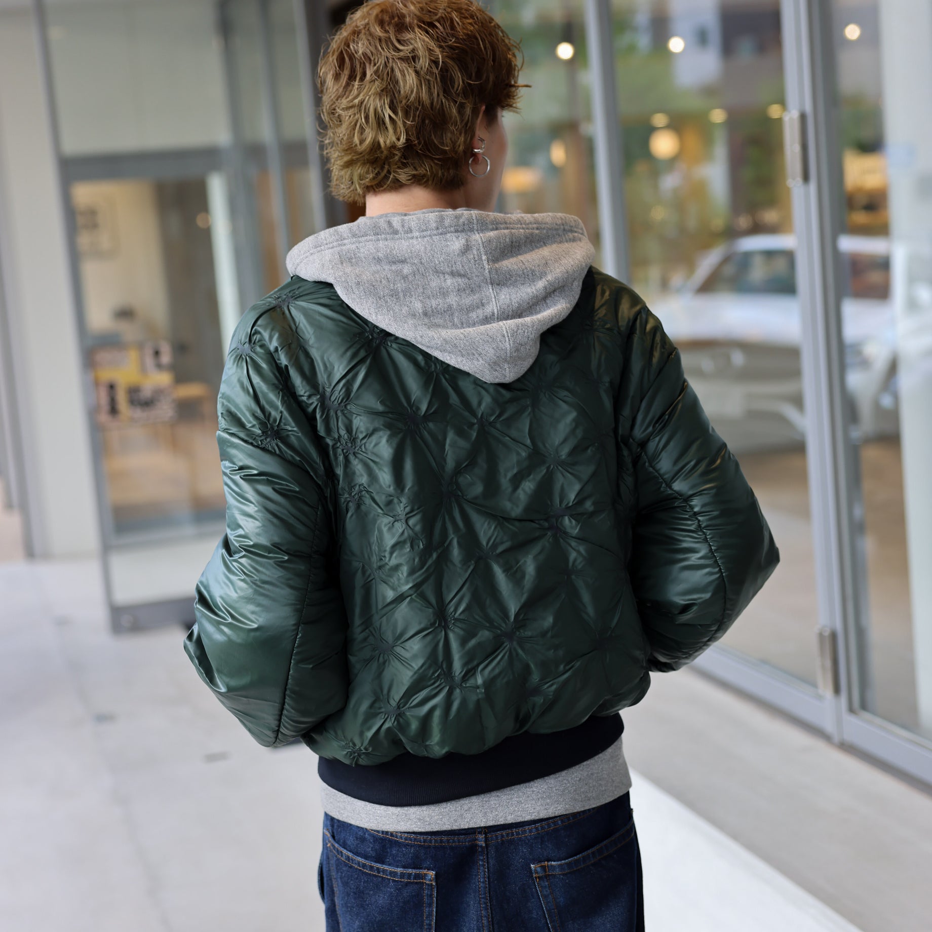 HIDDEN BOMBER JACKET （BLACK）