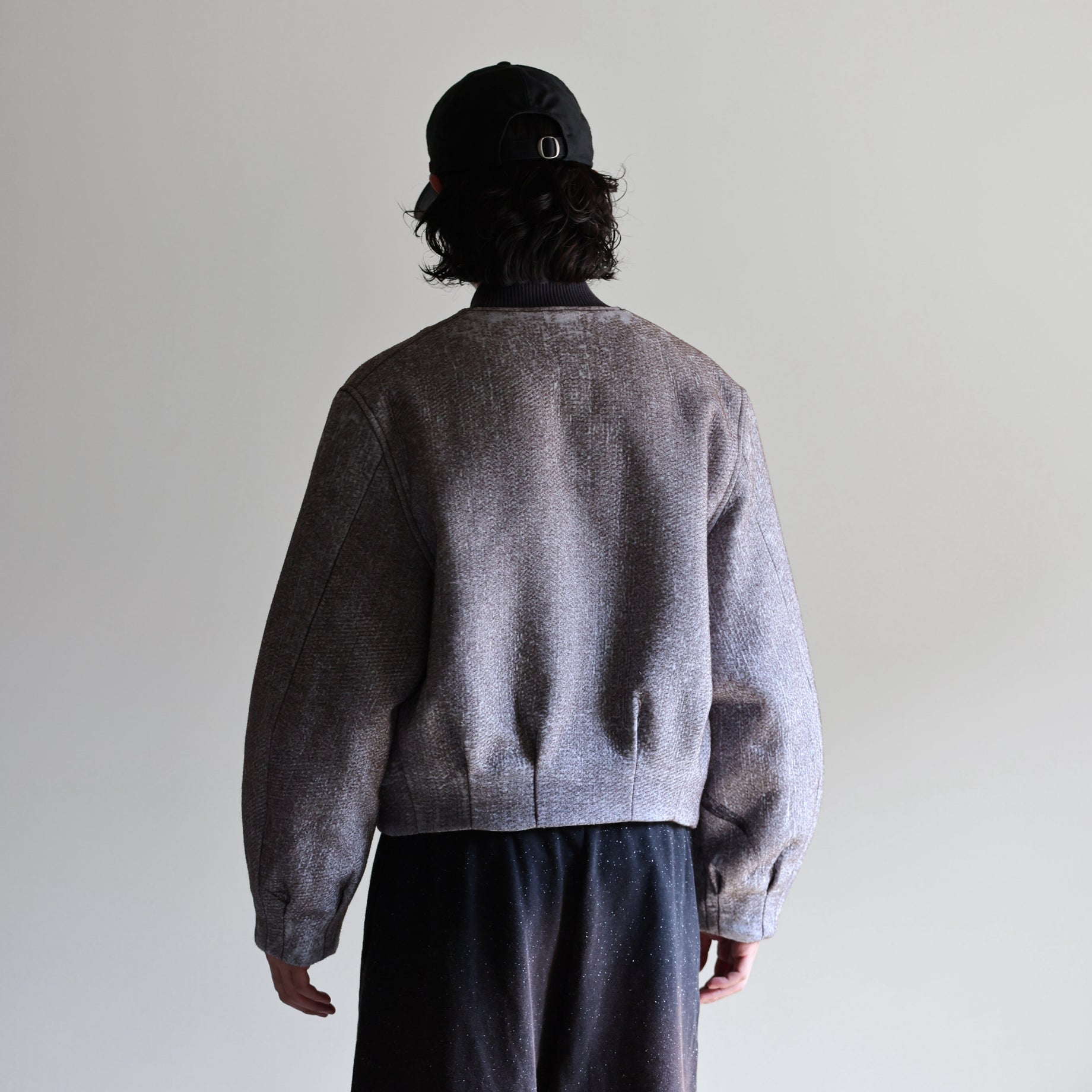 ANGEL BOMBER JACKET （GRAY）