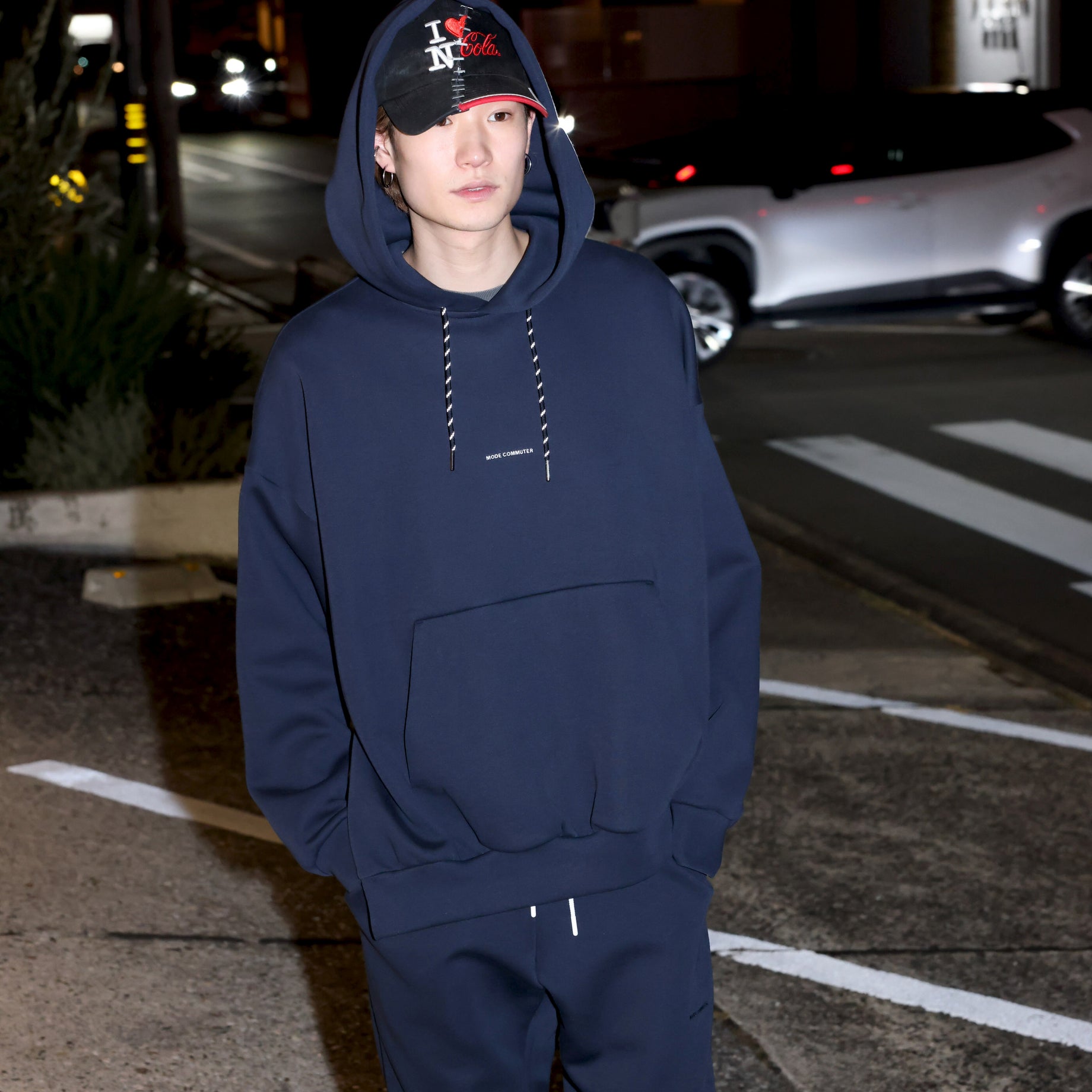 2WAY HOODIE（NAVY）