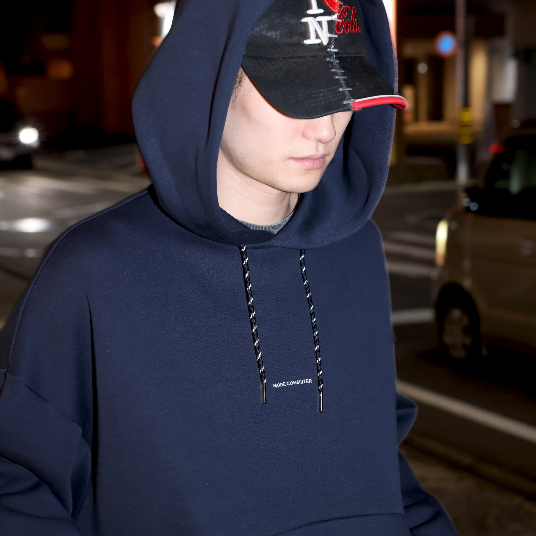 2WAY HOODIE（NAVY）