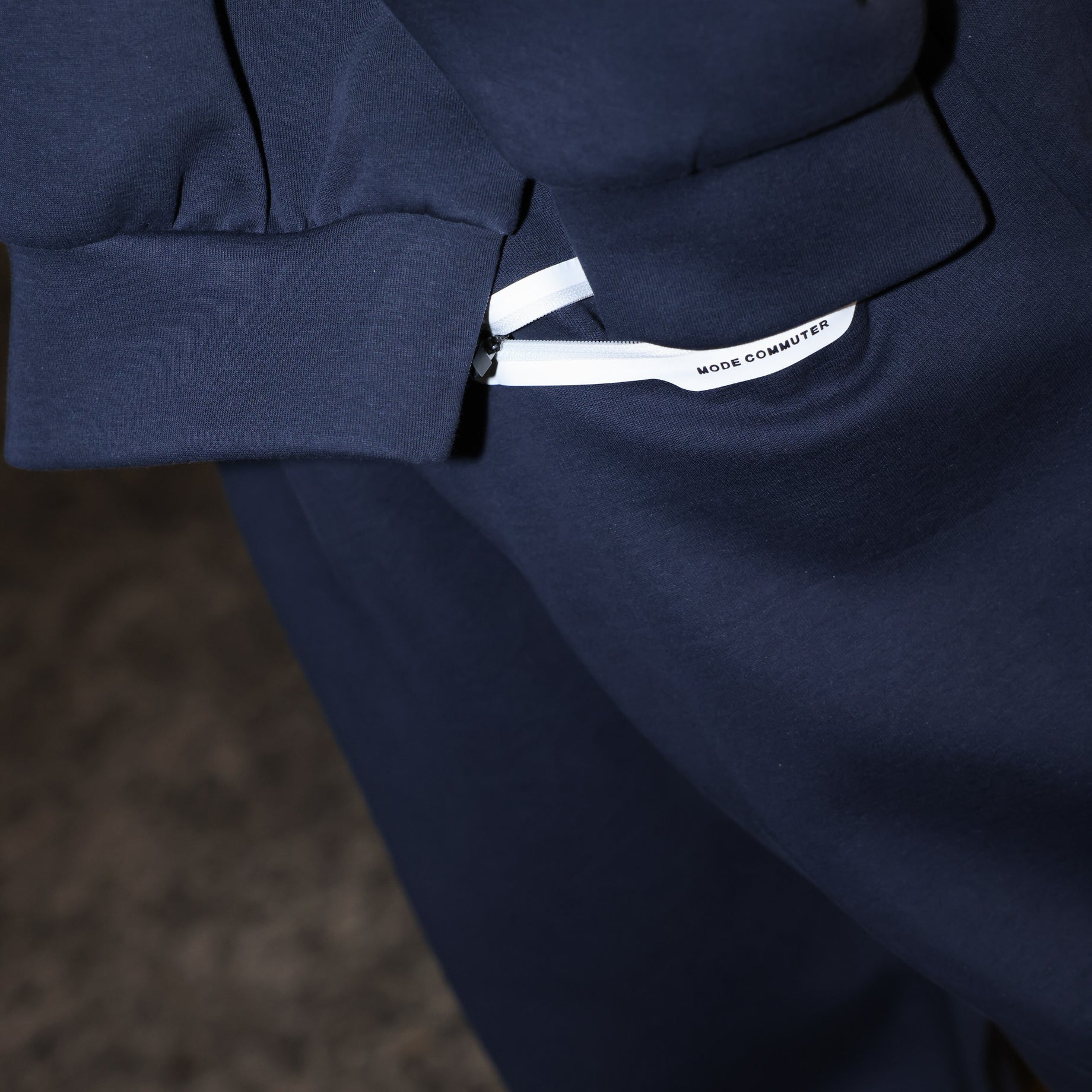 DOUBLE KNIT JOGGER（NAVY）
