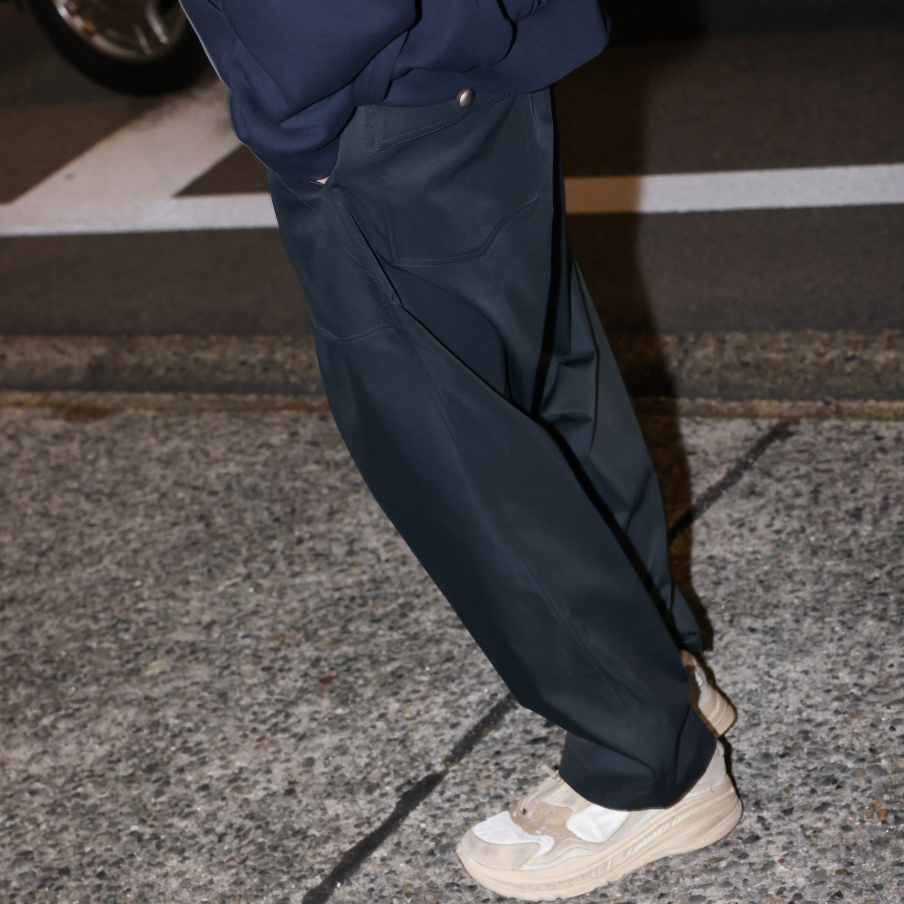 BAKER PANTS（BLACK）