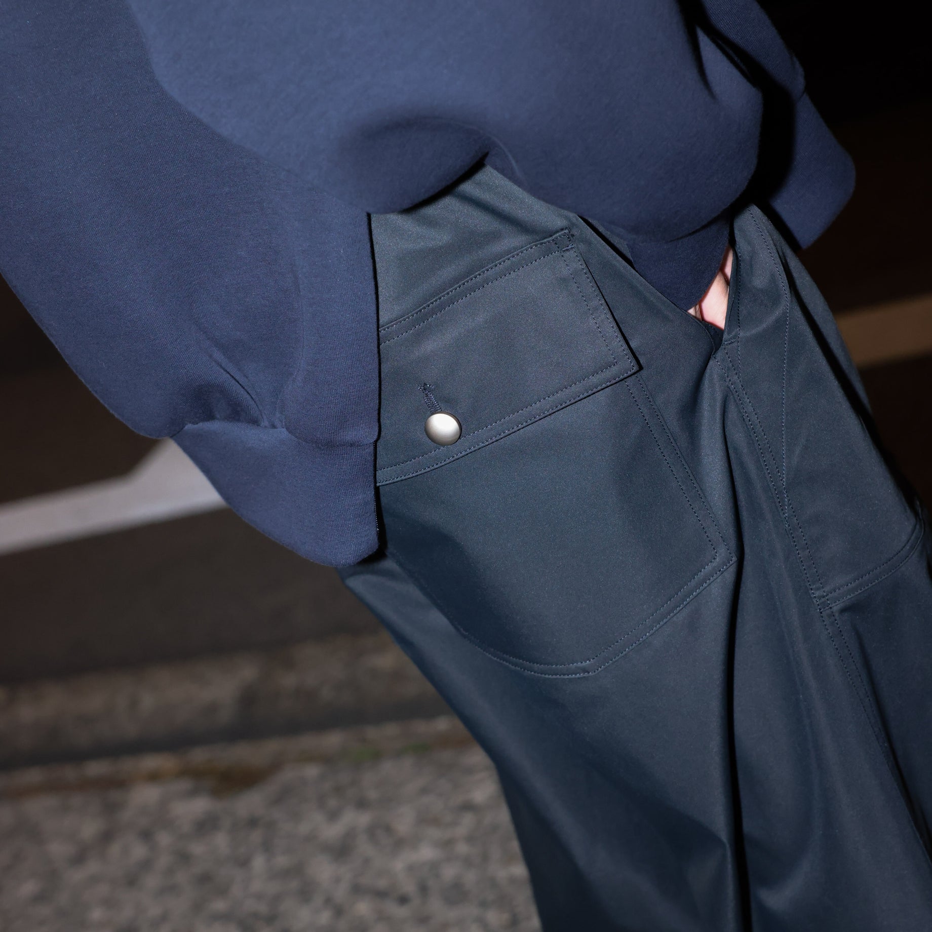 BAKER PANTS（BLACK）