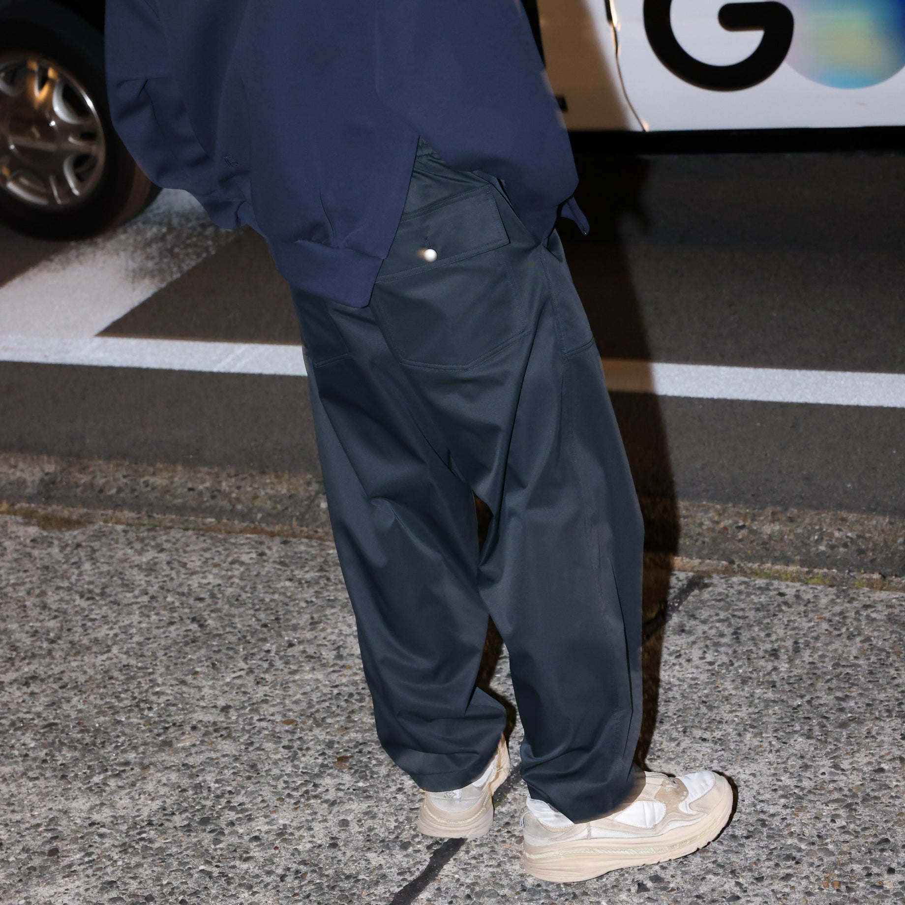 BAKER PANTS（BLACK）