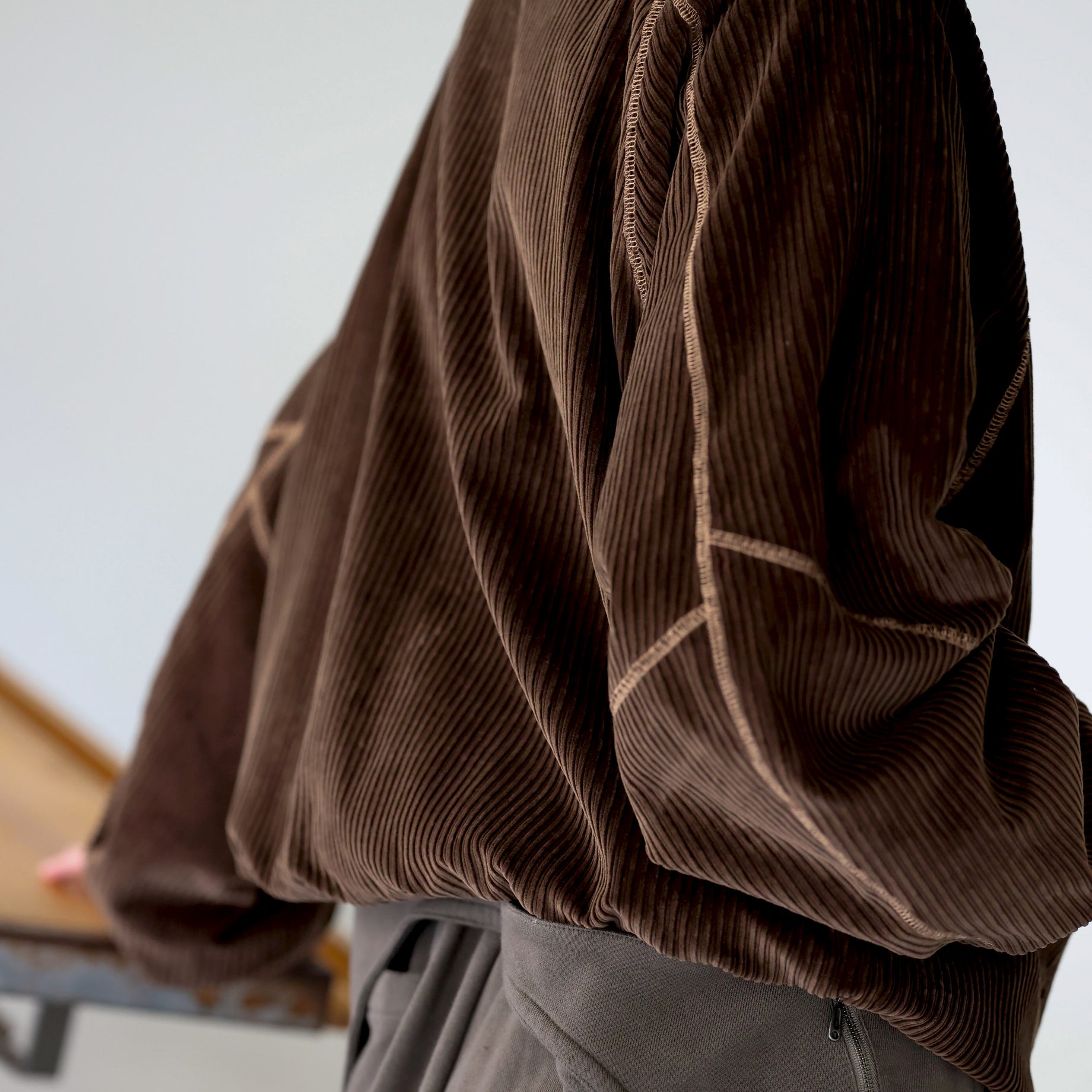 SUNFADE BLOUSON （BROWN）