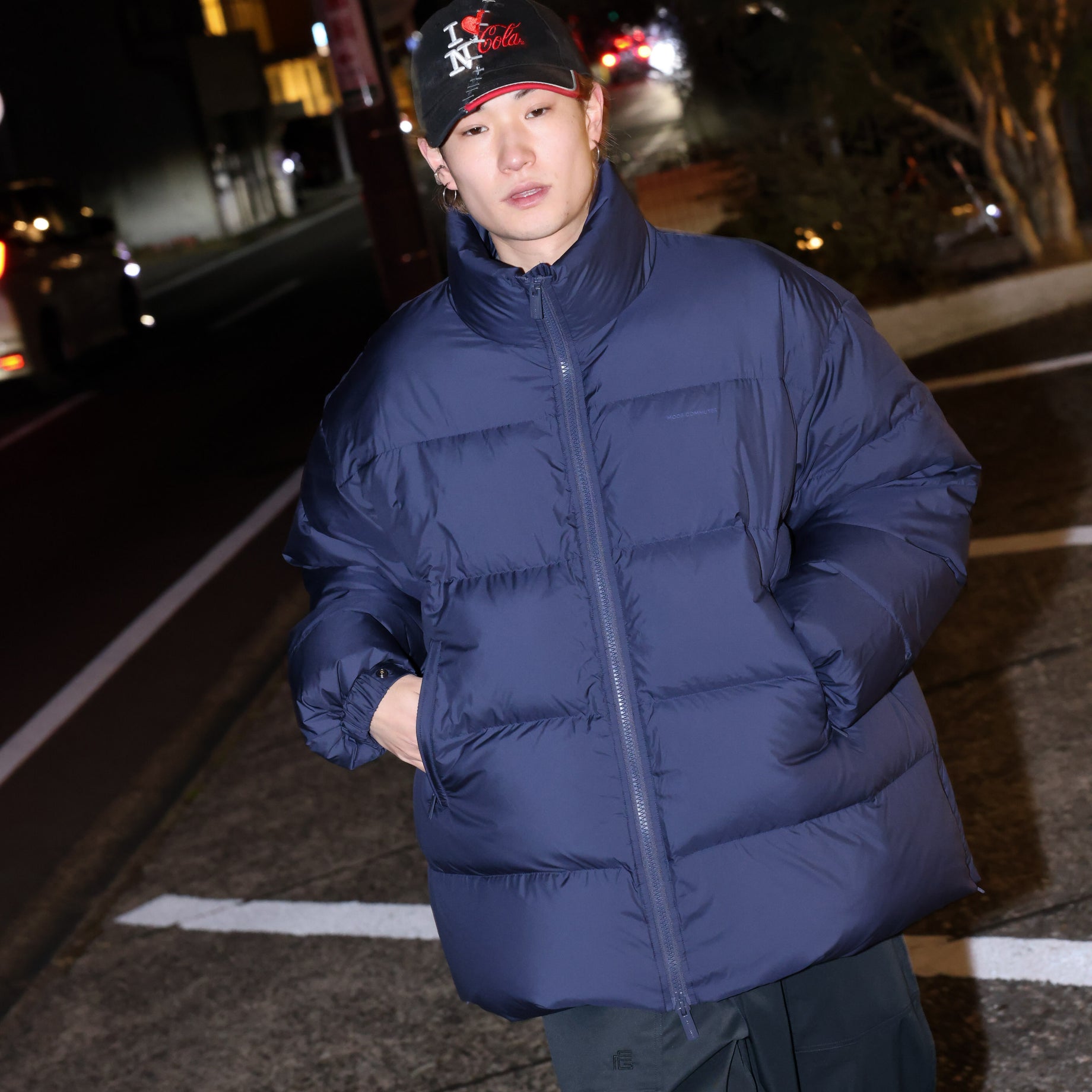 2WAY DOWN JACKET（NAVY）