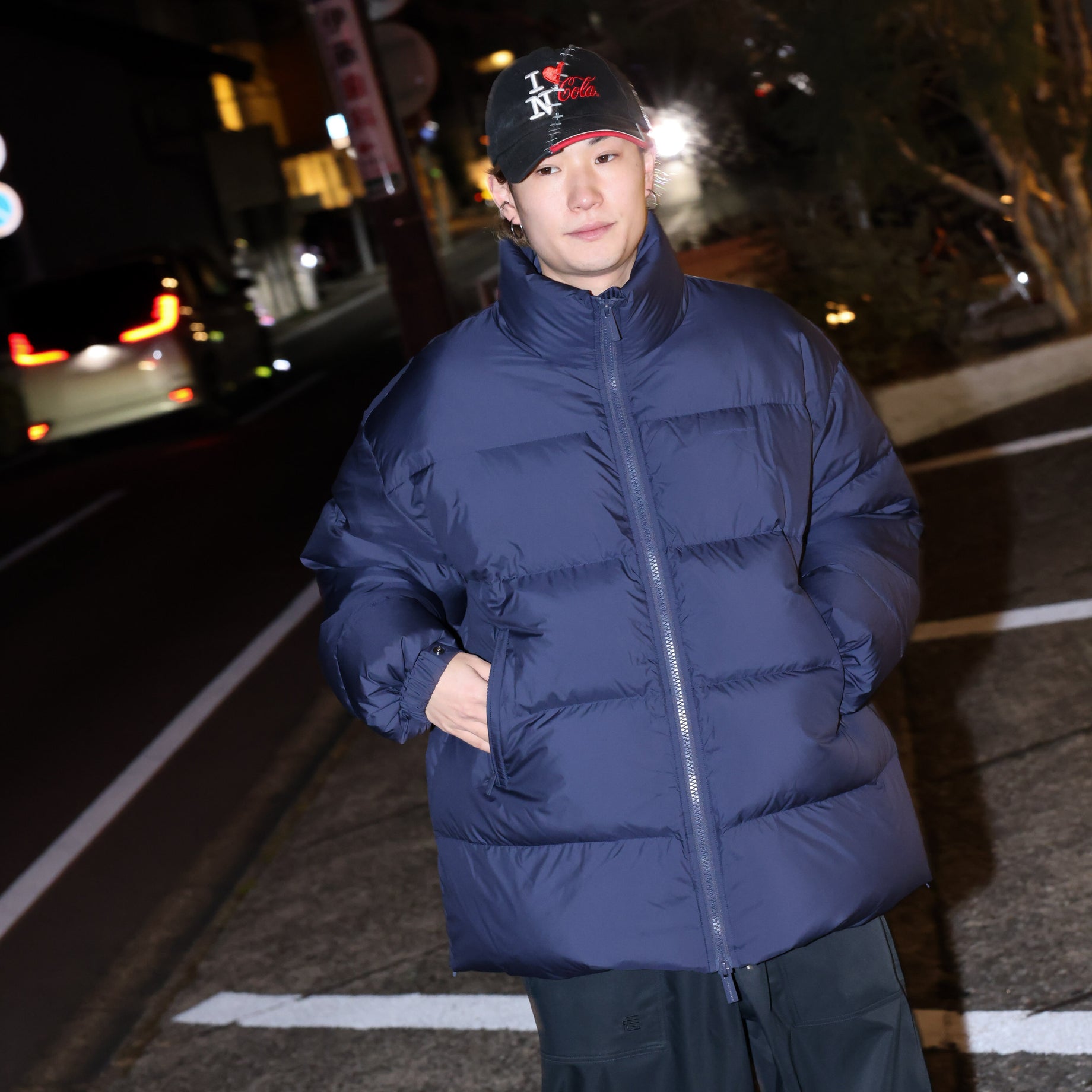 2WAY DOWN JACKET（NAVY）