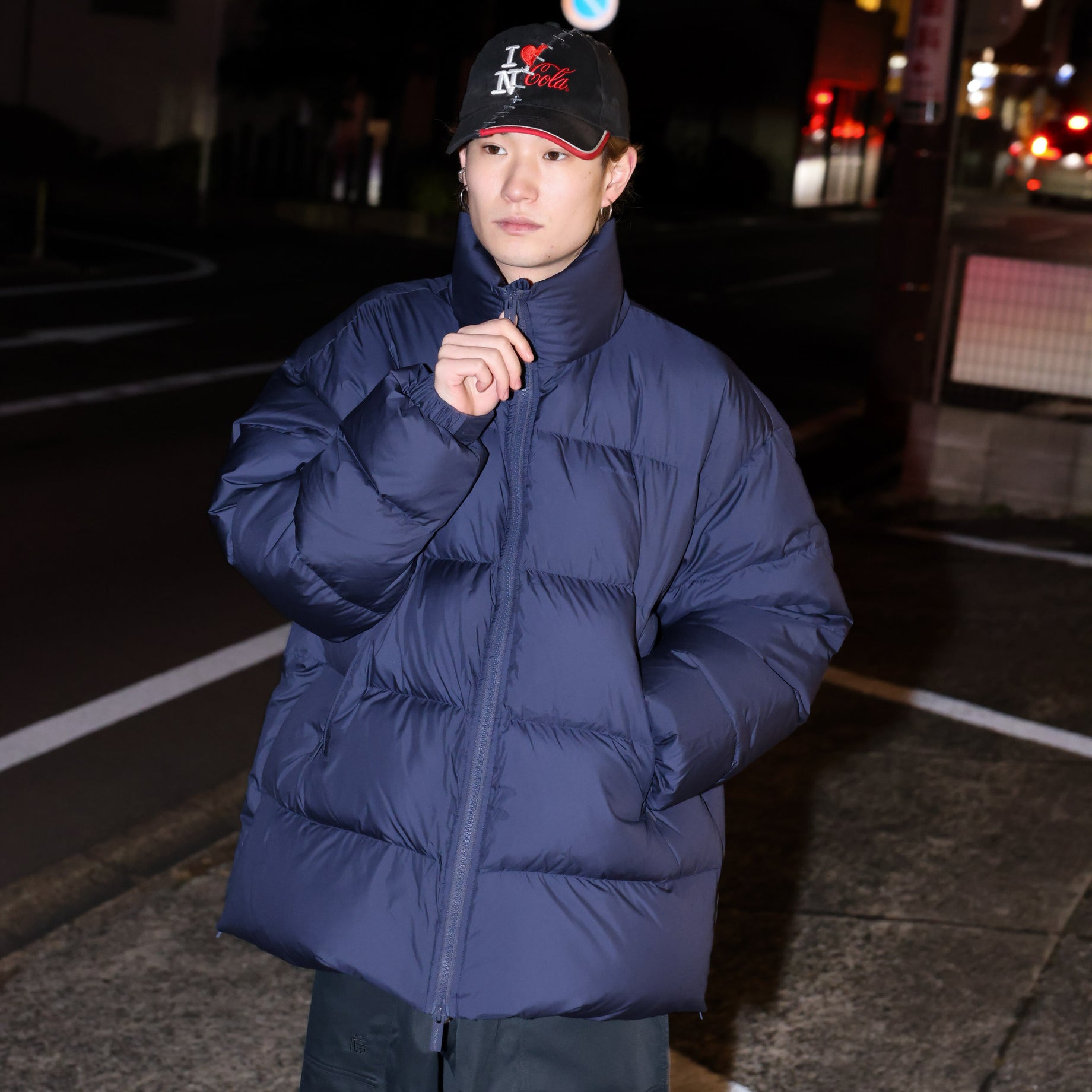 2WAY DOWN JACKET（NAVY）