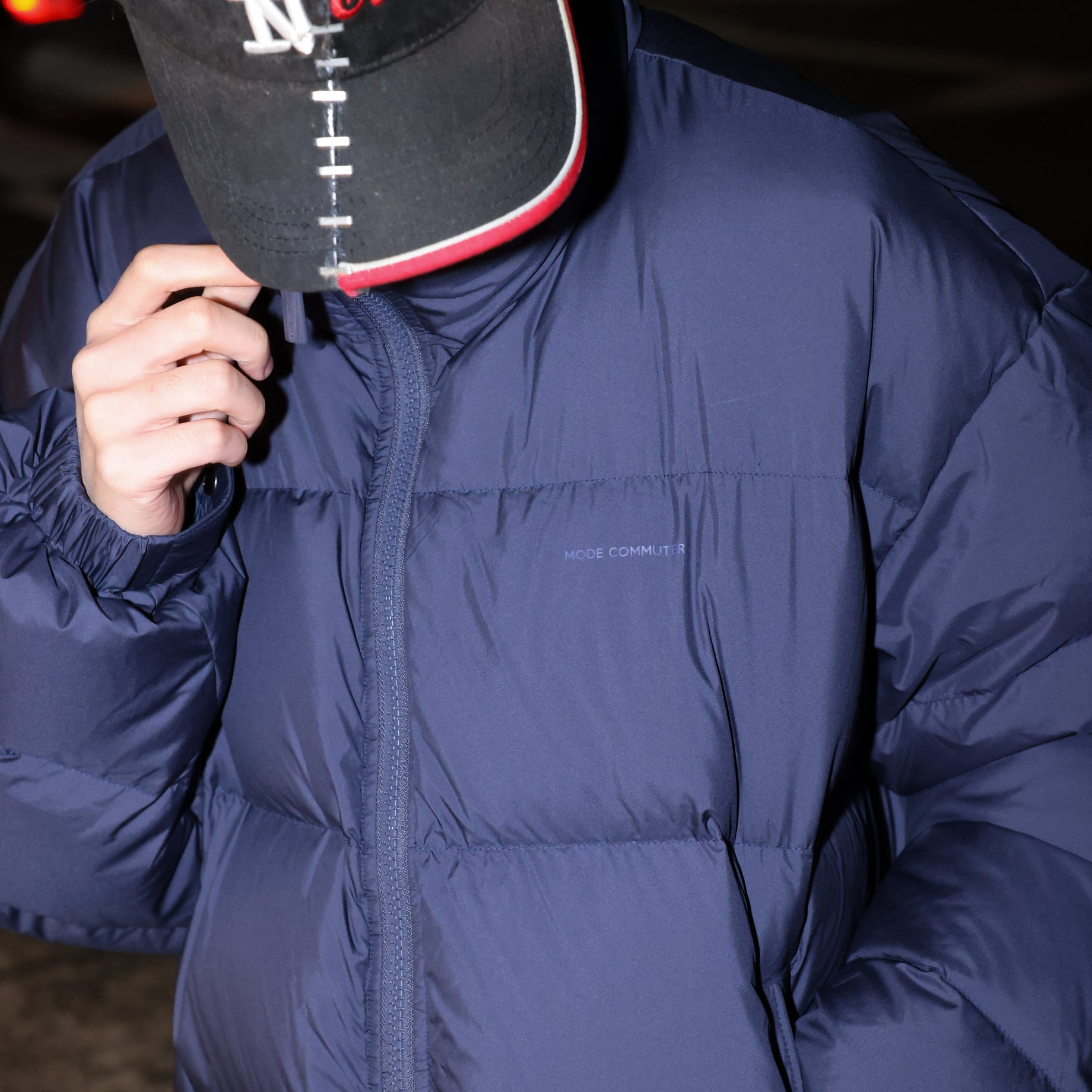 2WAY DOWN JACKET（NAVY）