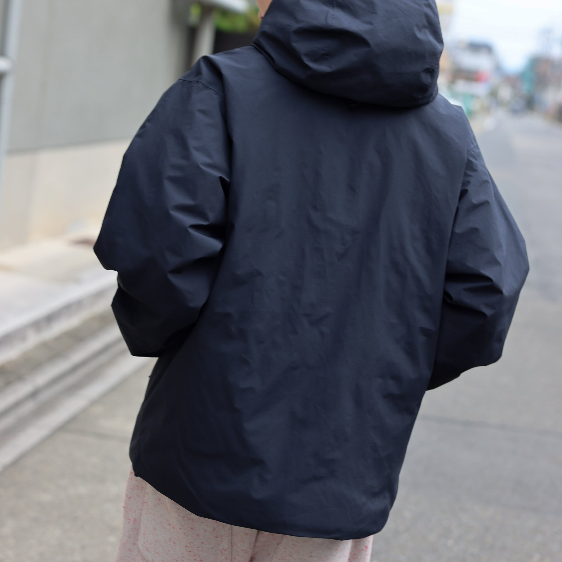 3LYR DOWN HOODIE（NAVY）