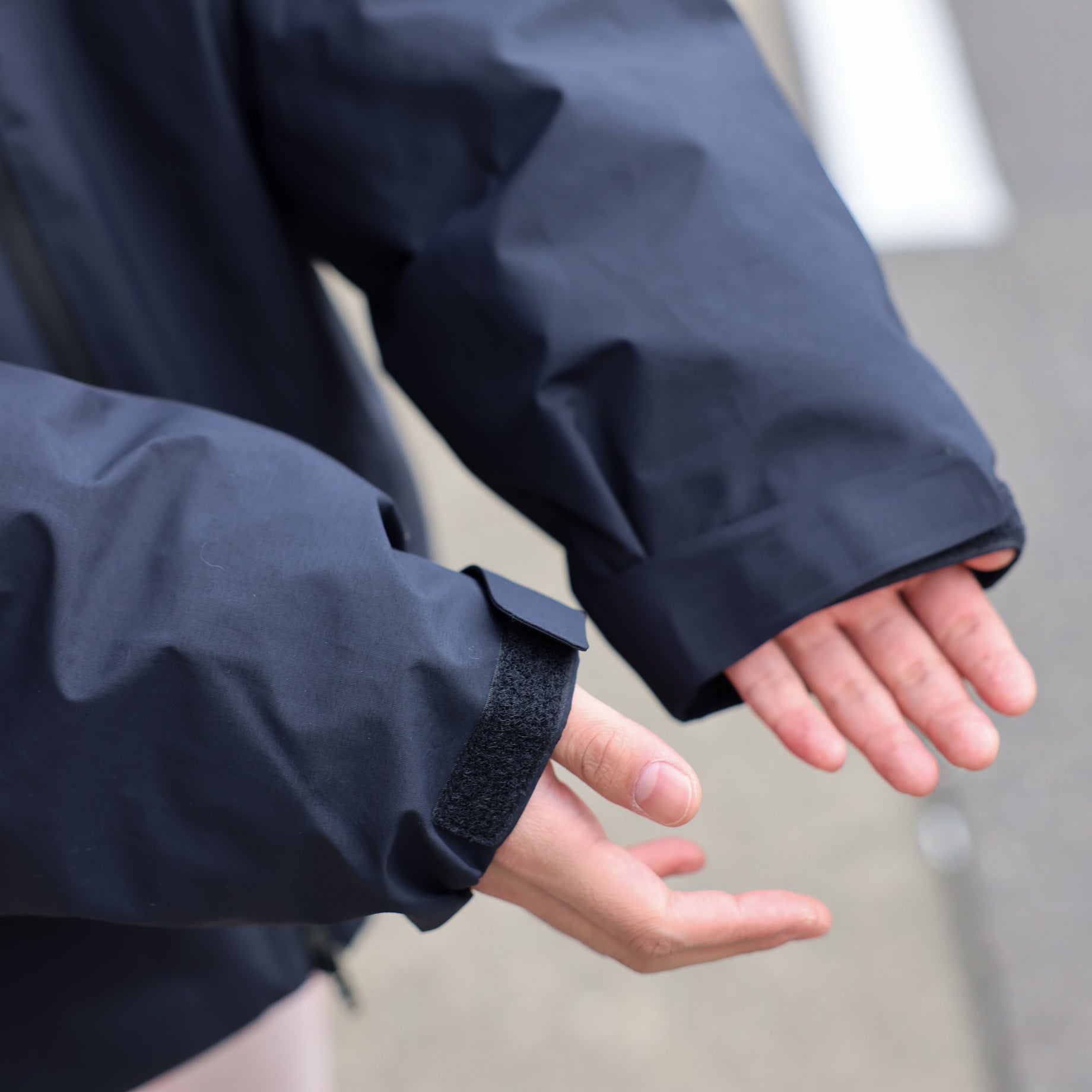 3LYR DOWN HOODIE（NAVY）