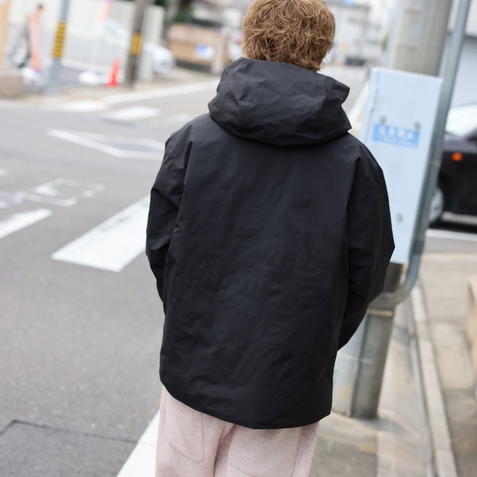 3LYR DOWN HOODIE（BLACK）