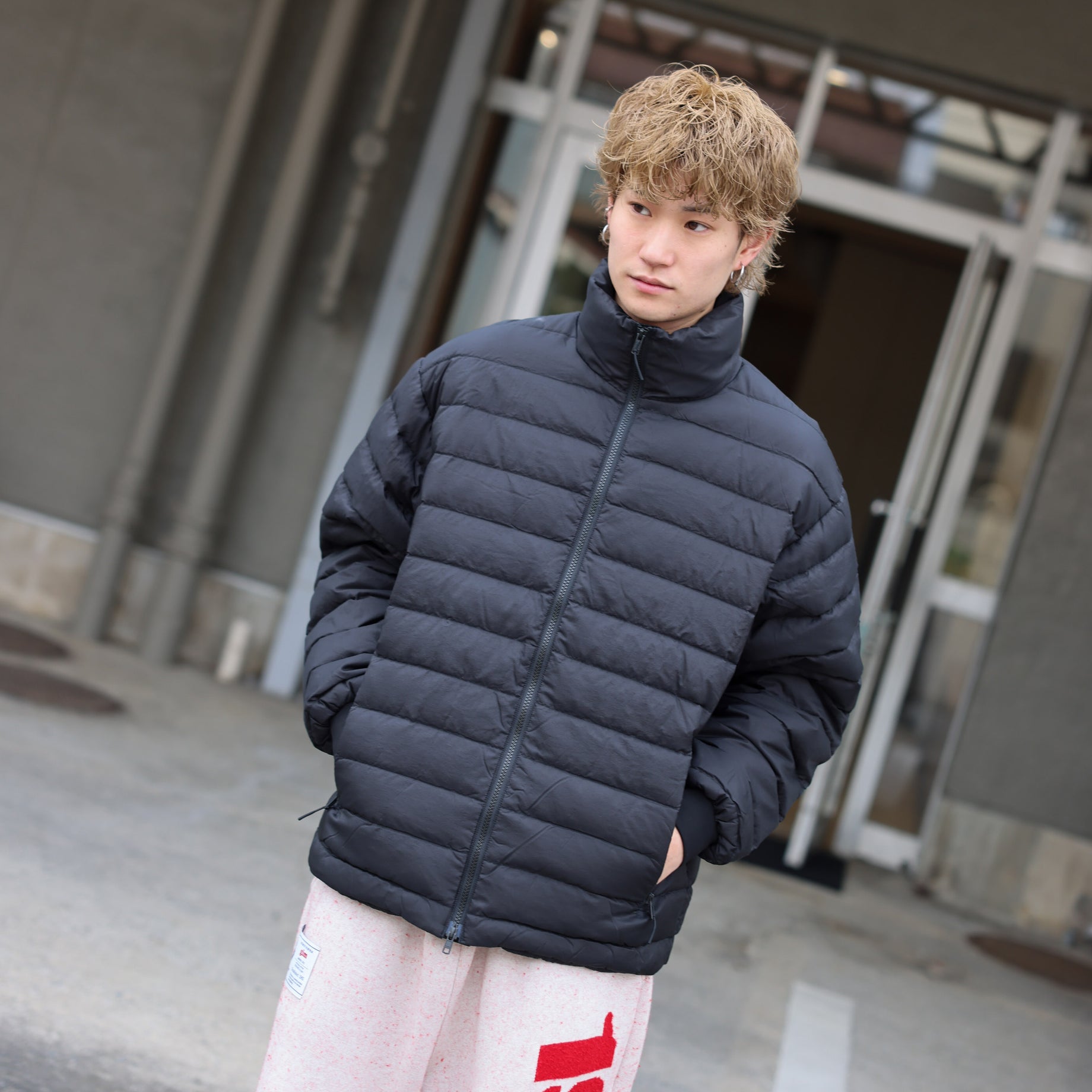 MIDDLE DOWN JACKET（BLACK）