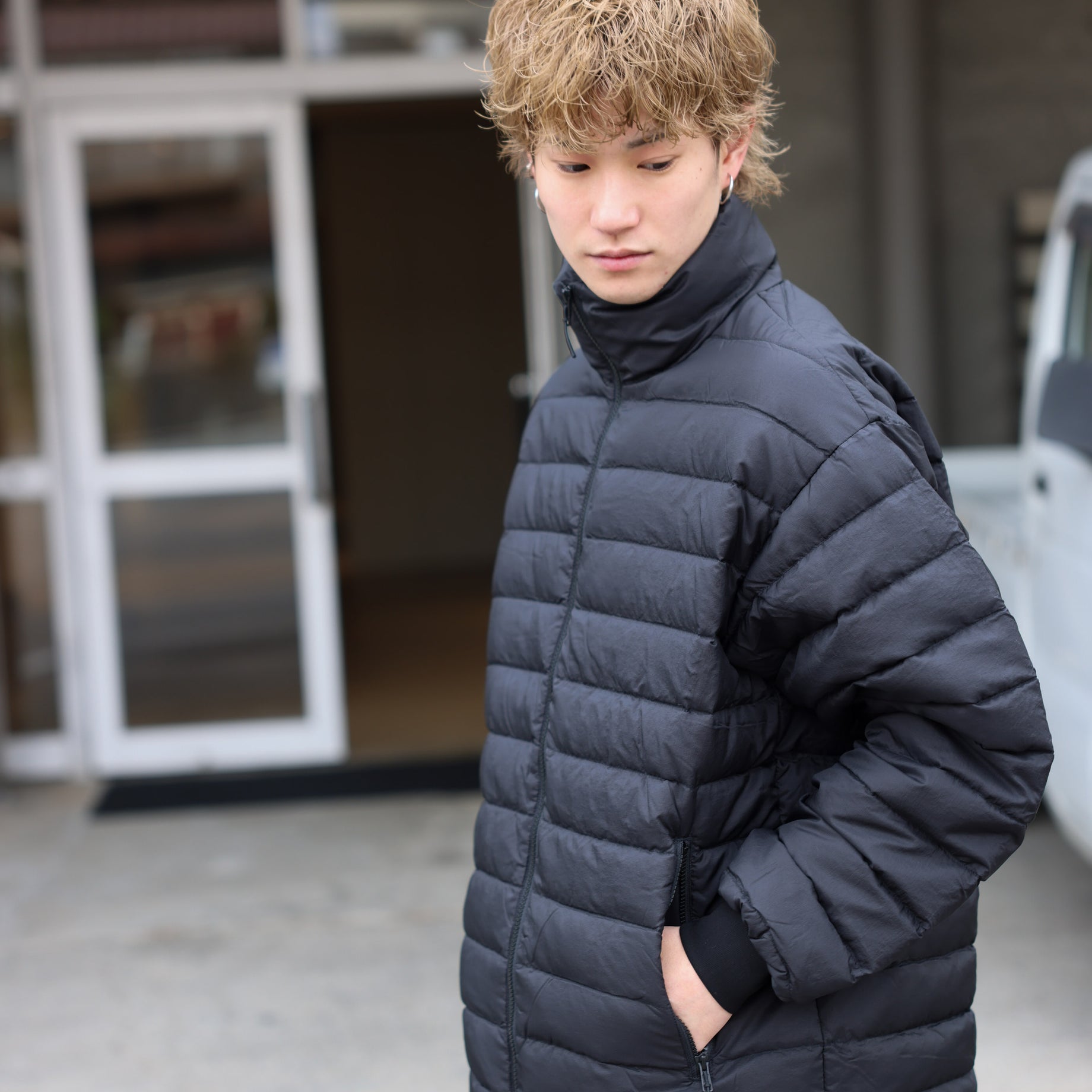 MIDDLE DOWN JACKET（BLACK）