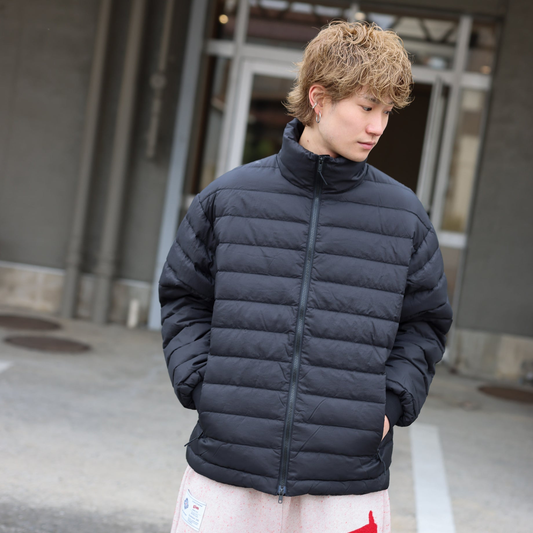 MIDDLE DOWN JACKET（BLACK）