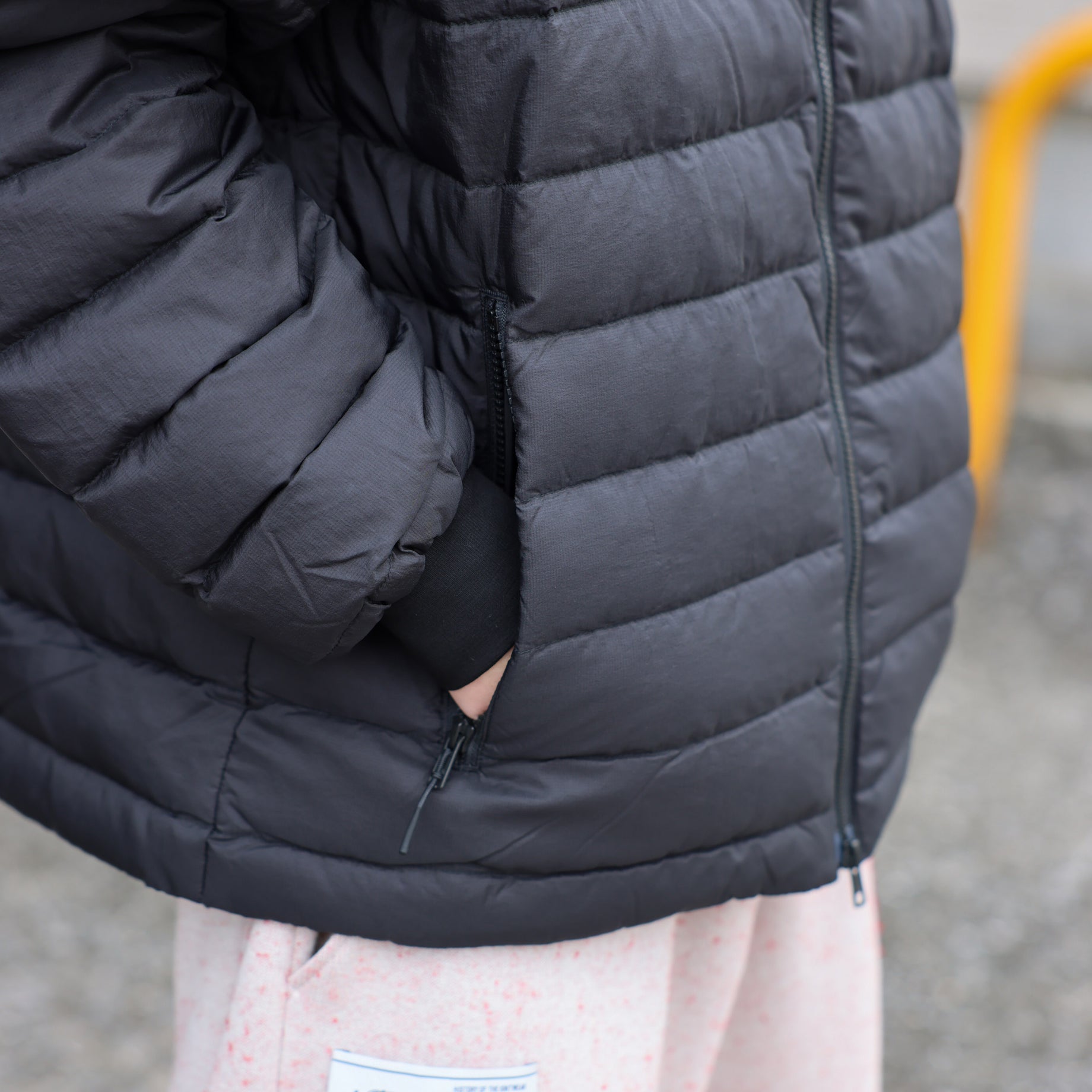 MIDDLE DOWN JACKET（BLACK）