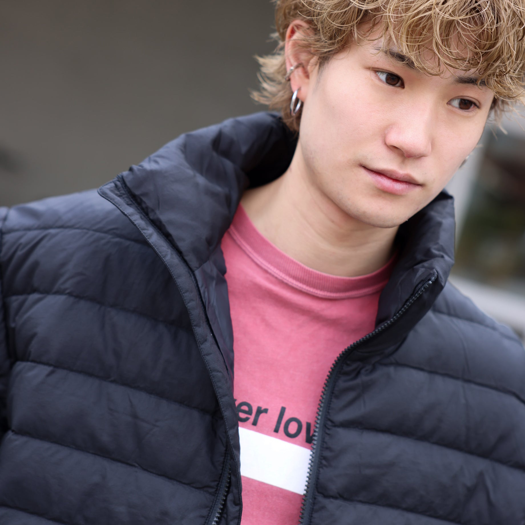 MIDDLE DOWN JACKET（BLACK）