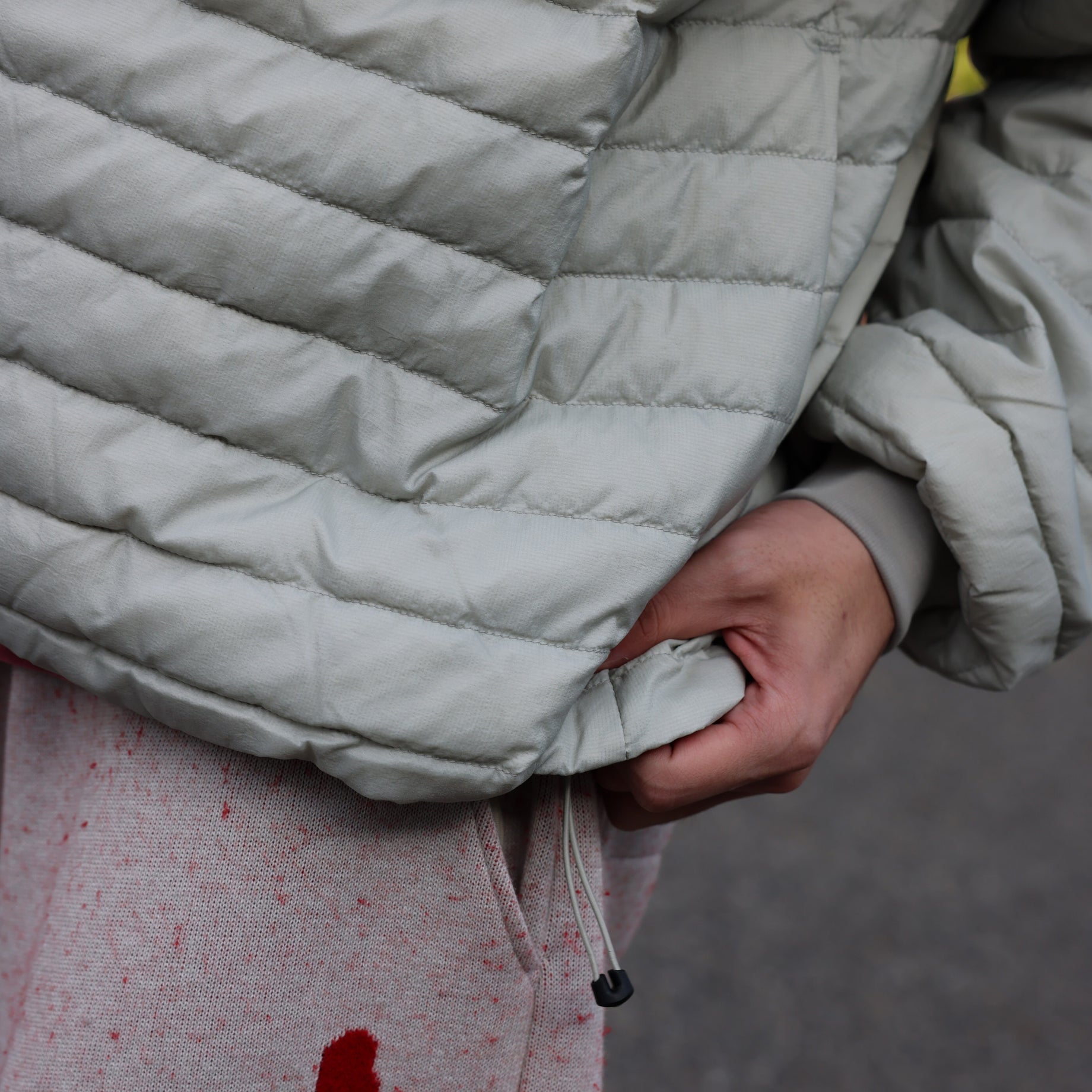 DOWN SWEATER（LT.GRAY）