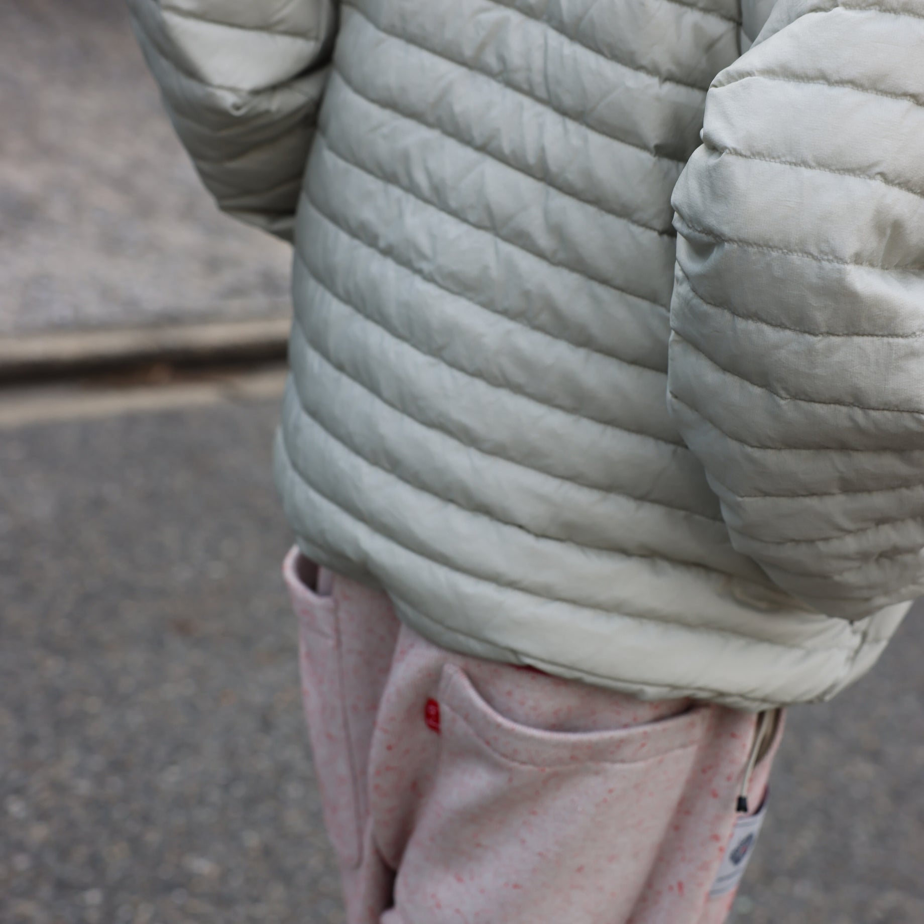 DOWN SWEATER（LT.GRAY）