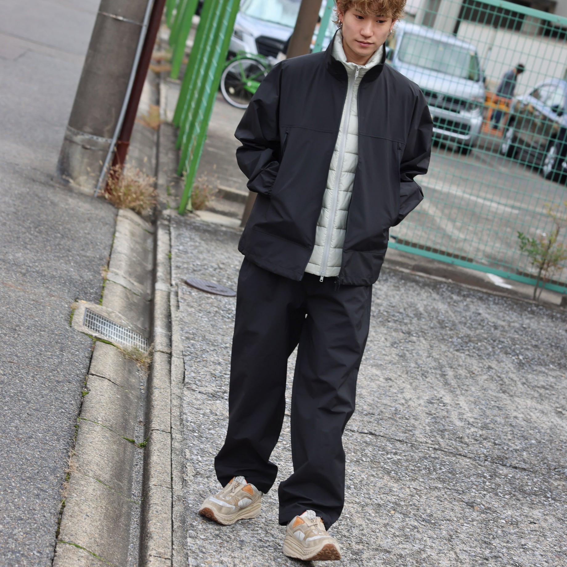 NYLON JACKET（BLACK）