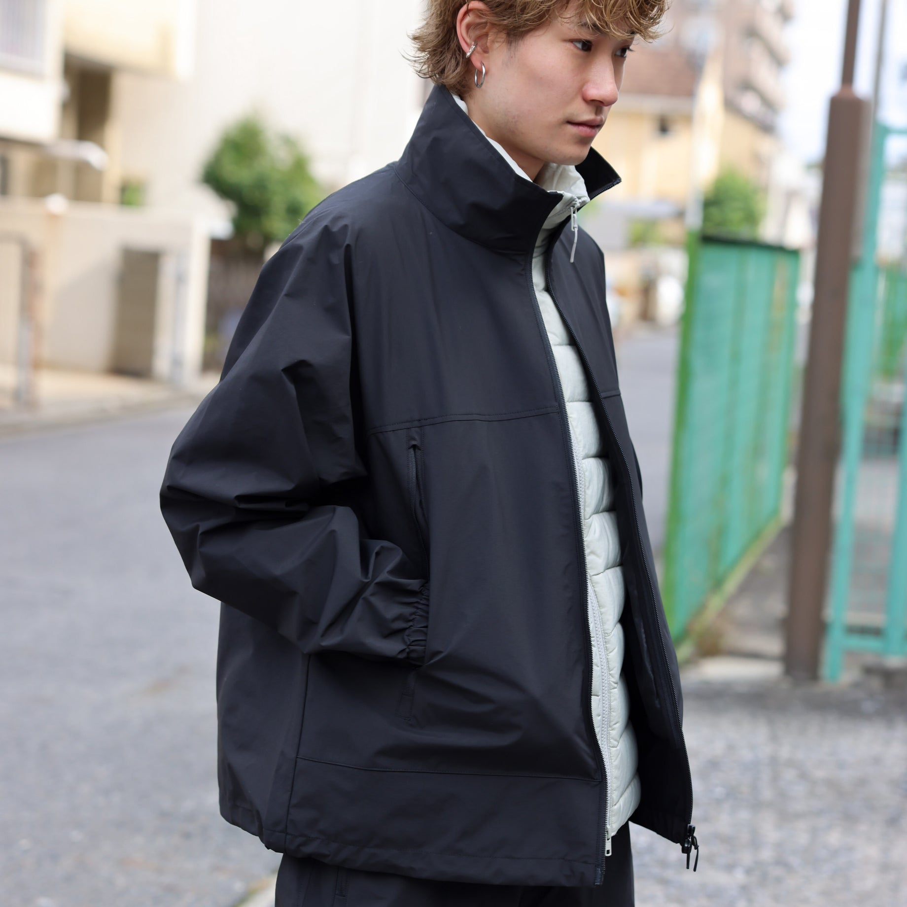 NYLON JACKET（BLACK）
