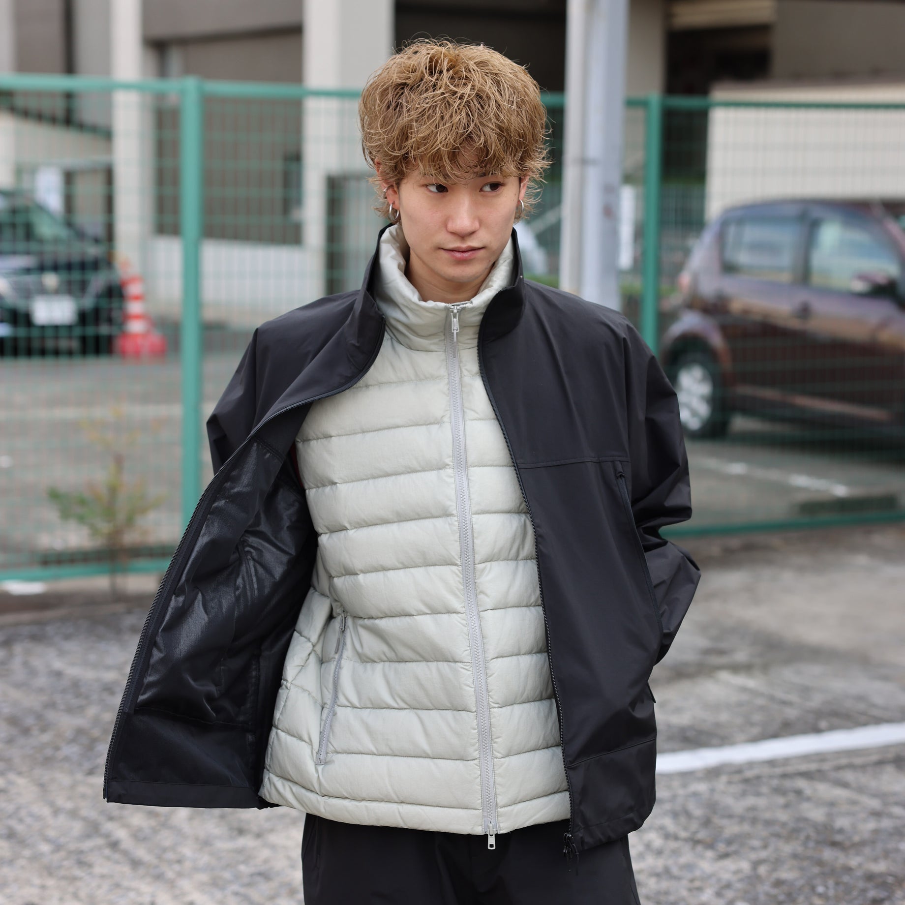 NYLON JACKET（BLACK）