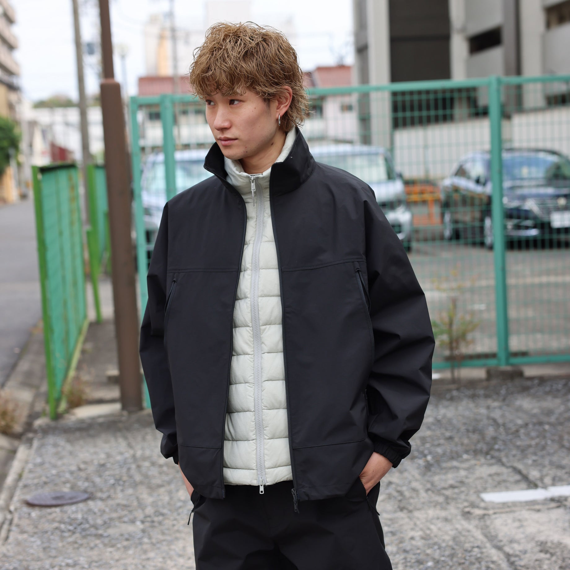 NYLON JACKET（BLACK）